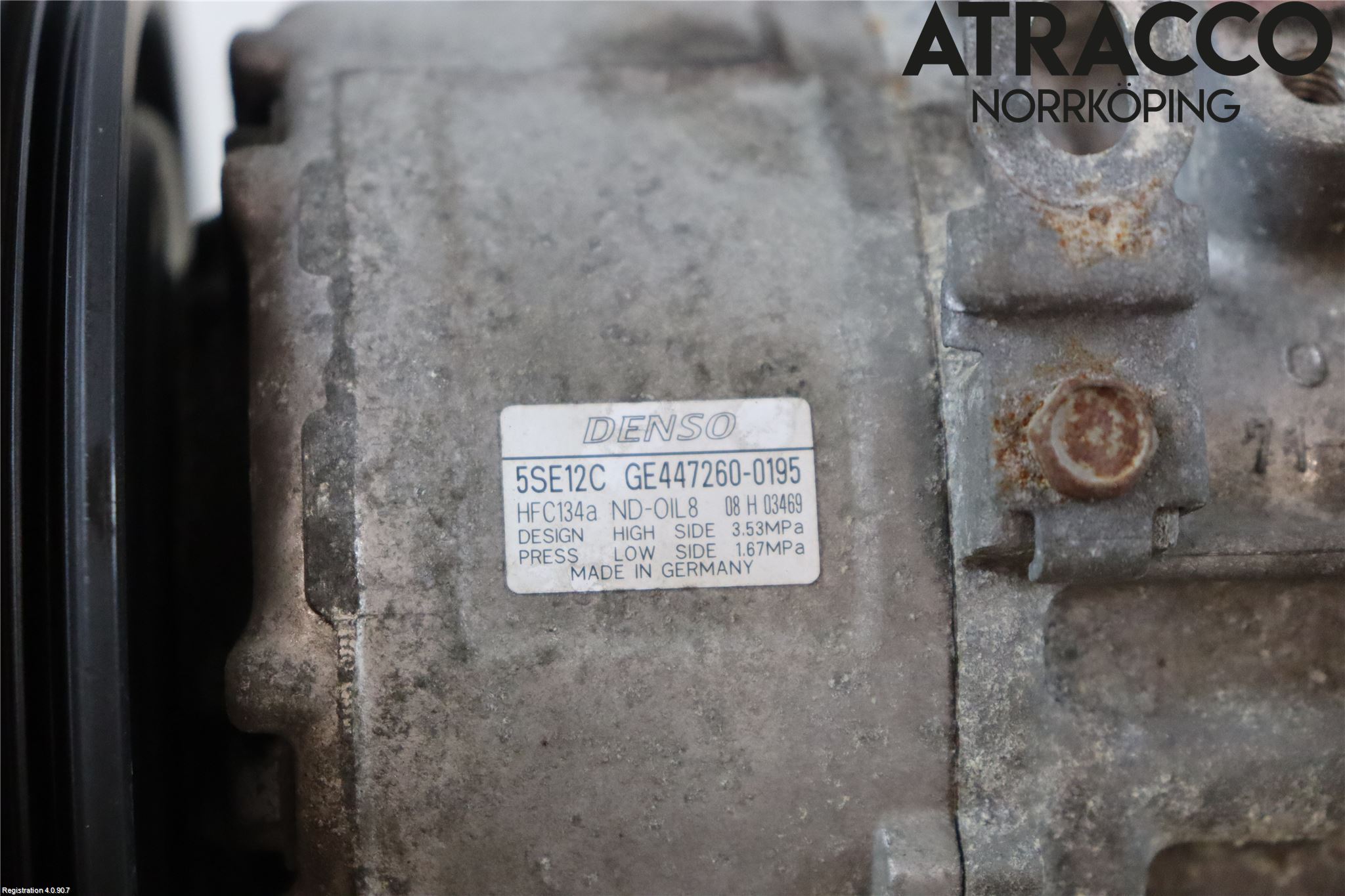 Toyota COROLLA VERSO 04-07 Varme Ac Kompressor