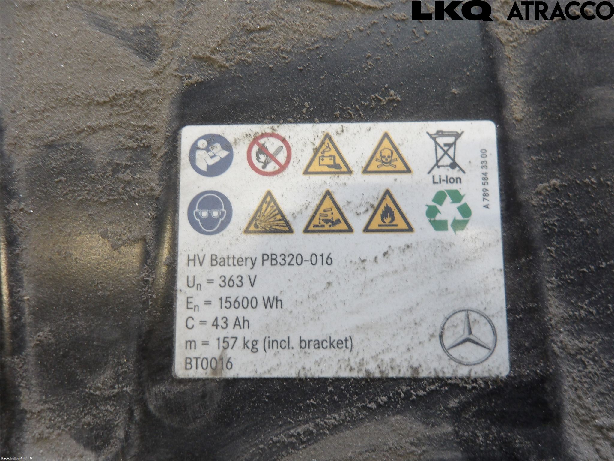 Mercedes-Benz MB A-KLASS (W177) 18- Hybrid Batteri