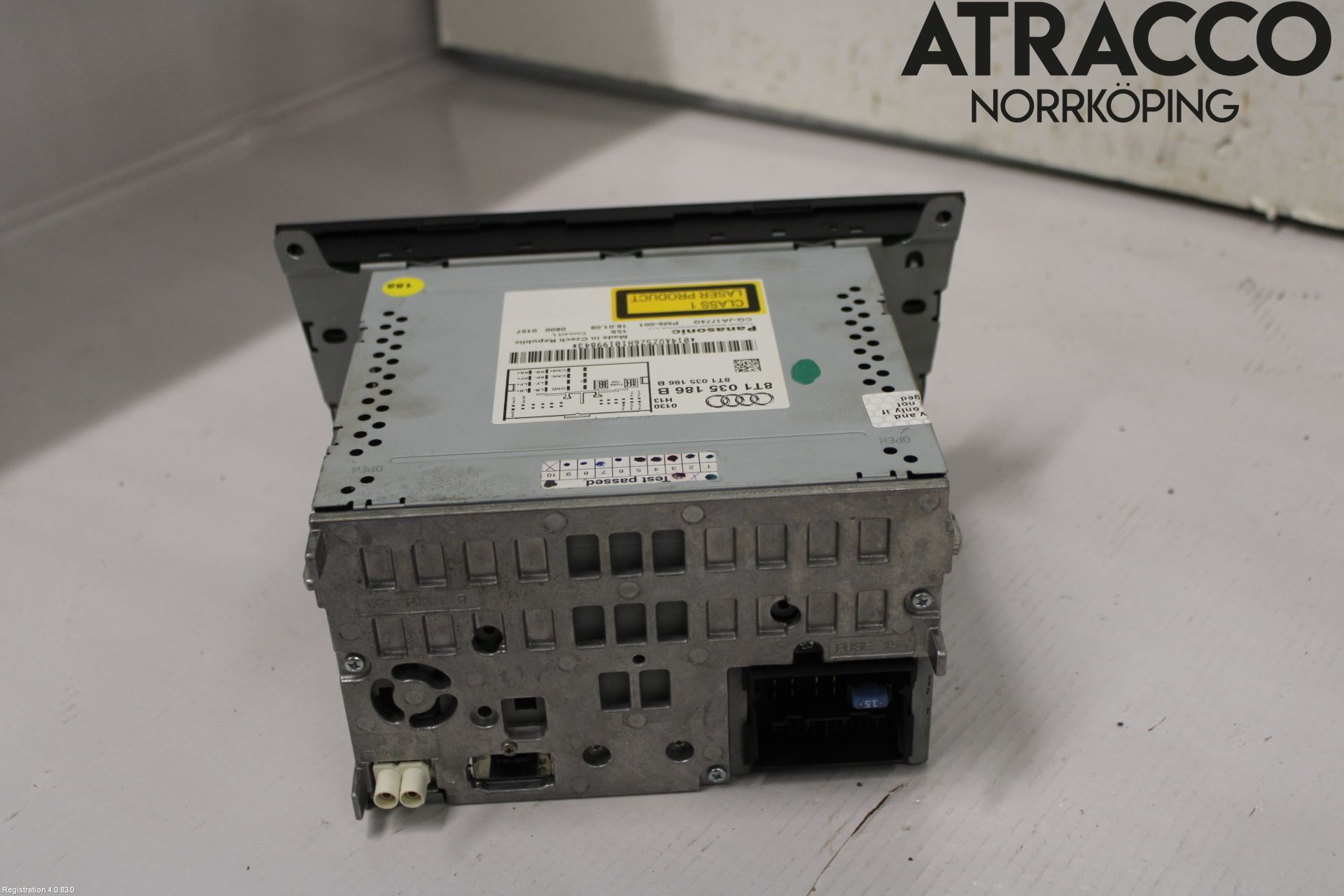 Audi A4/S4 08-11 Stereo Radio Med Cd