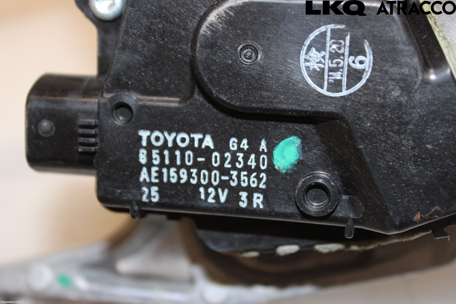 Toyota AURIS 13-19 Viskeroverføring Frontrute