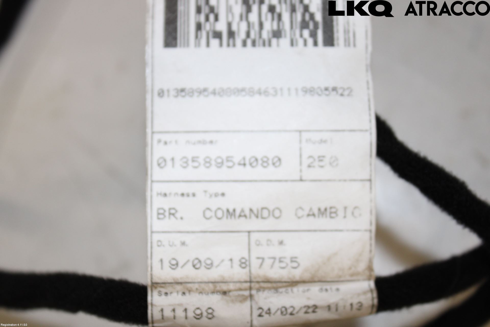 Fiat DUCATO 15-23 Ledningsnett