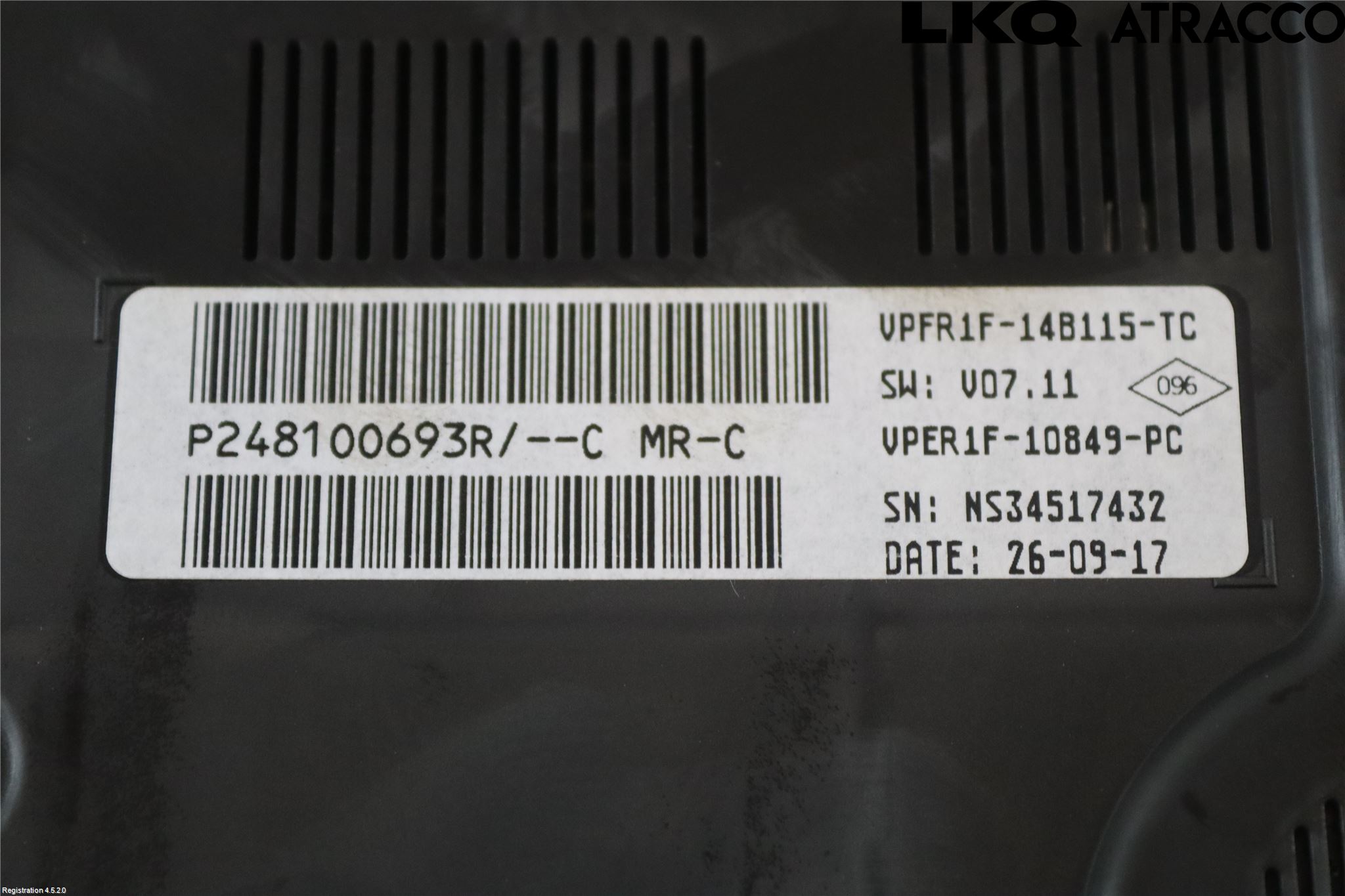 Renault MEGANE IV 16-23 Instr Kombinert