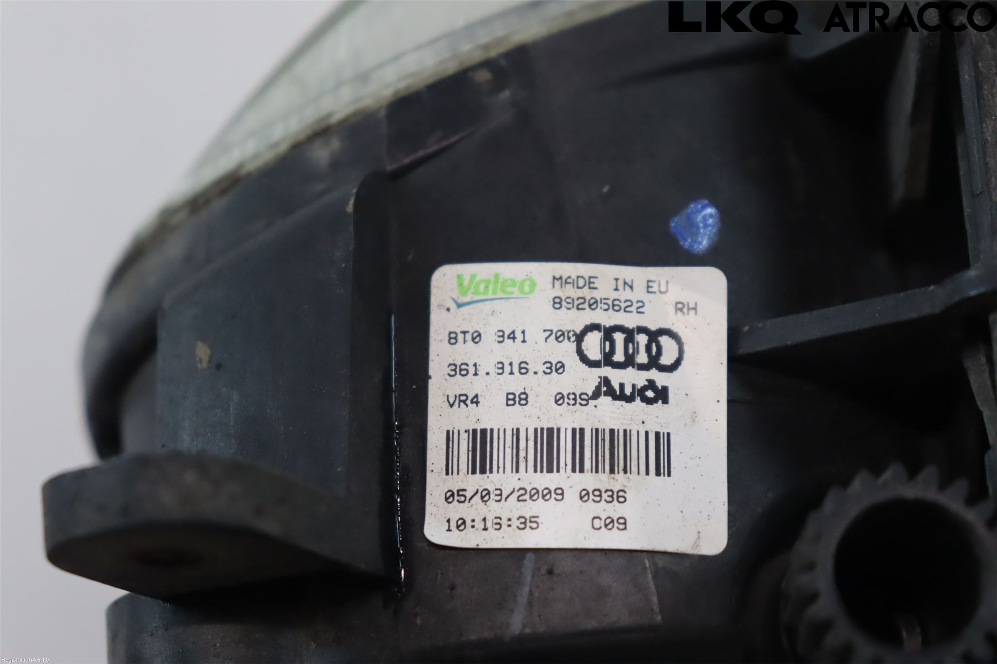 Audi A4/S4 08-11 Frontlykt-Kurve-Tåkelys