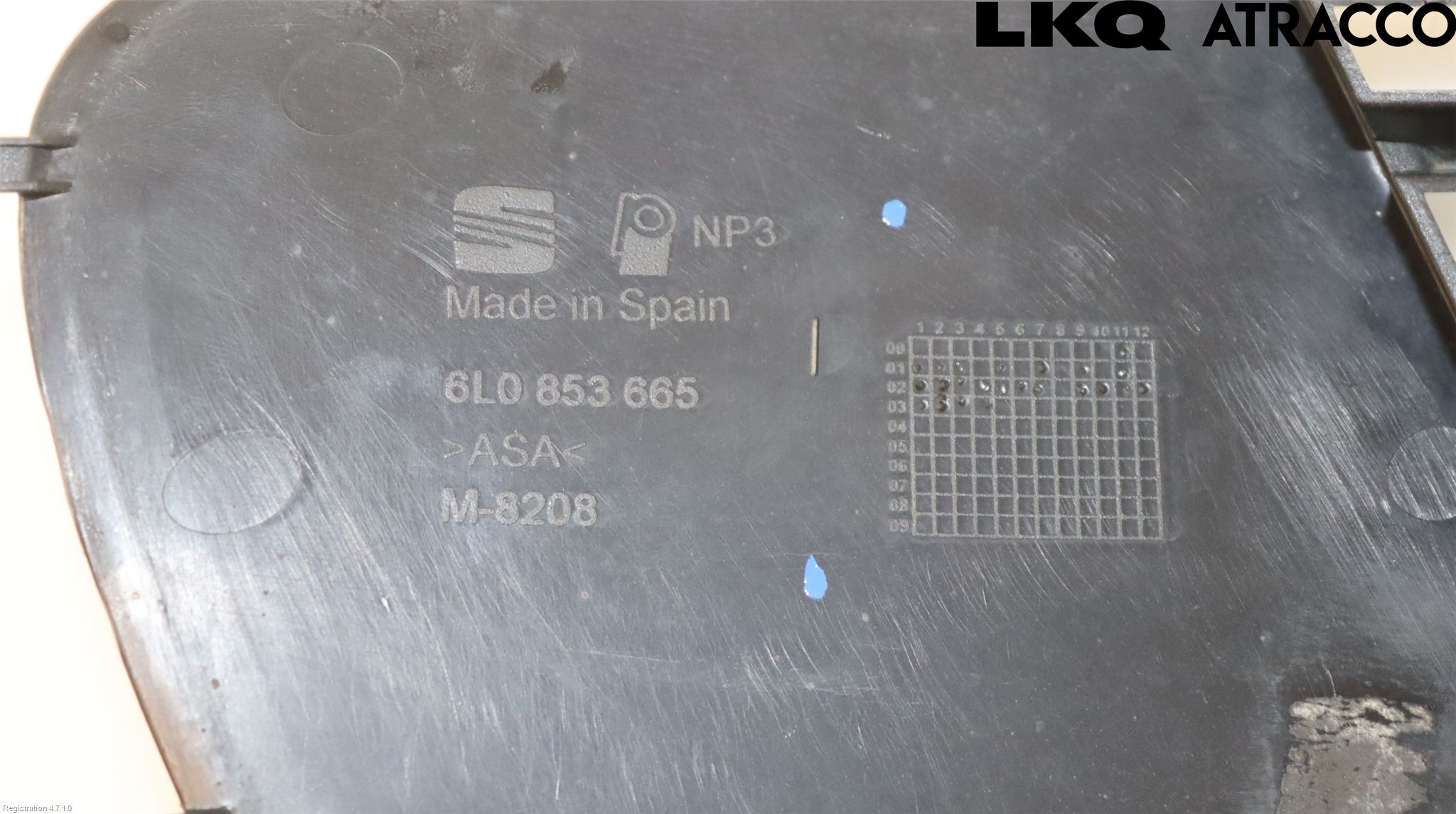 Seat IBIZA III 02-06 Grilldel Venstre