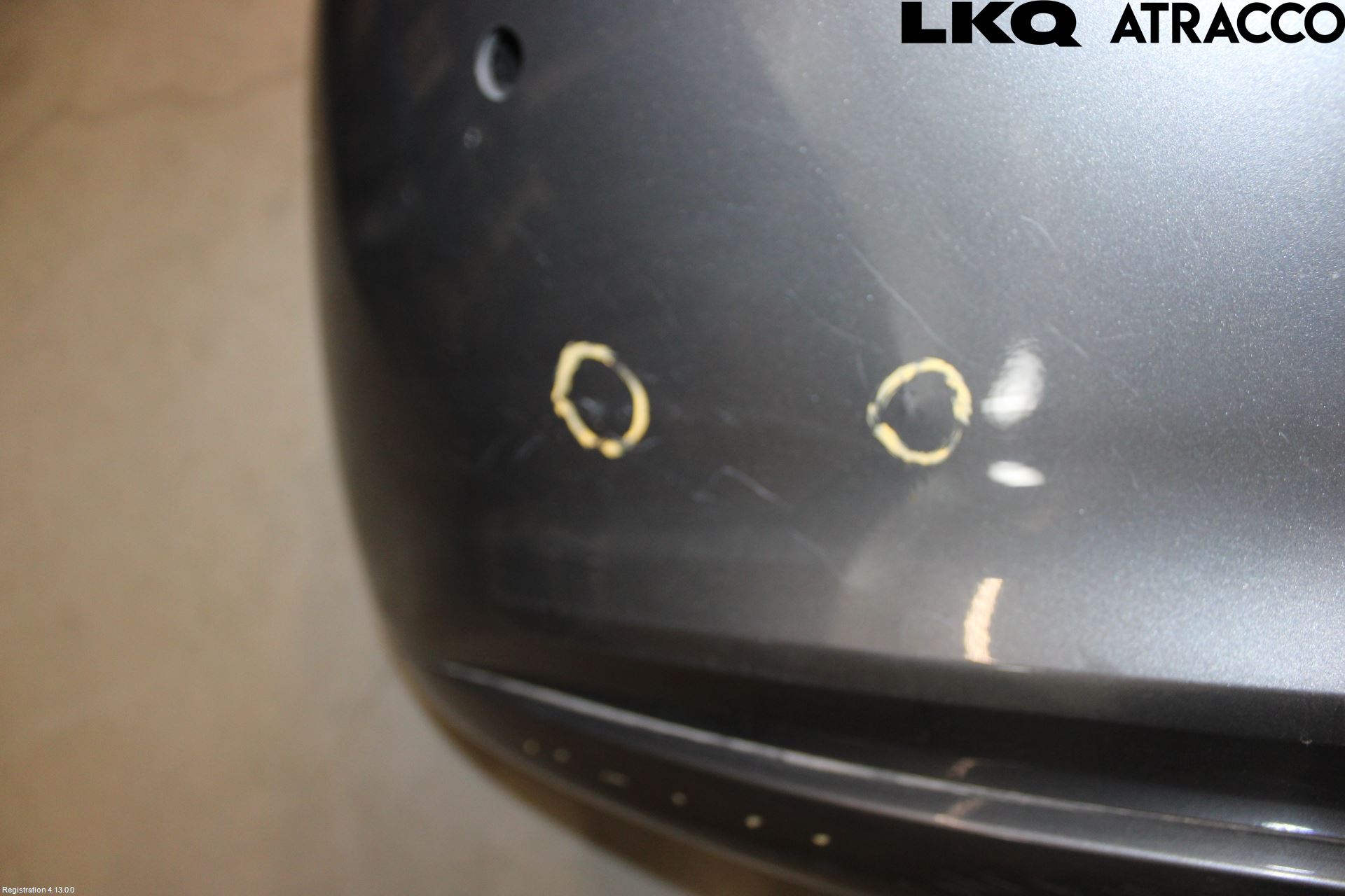 Volkswagen VW POLO 10-17 Støtfanger Bak
