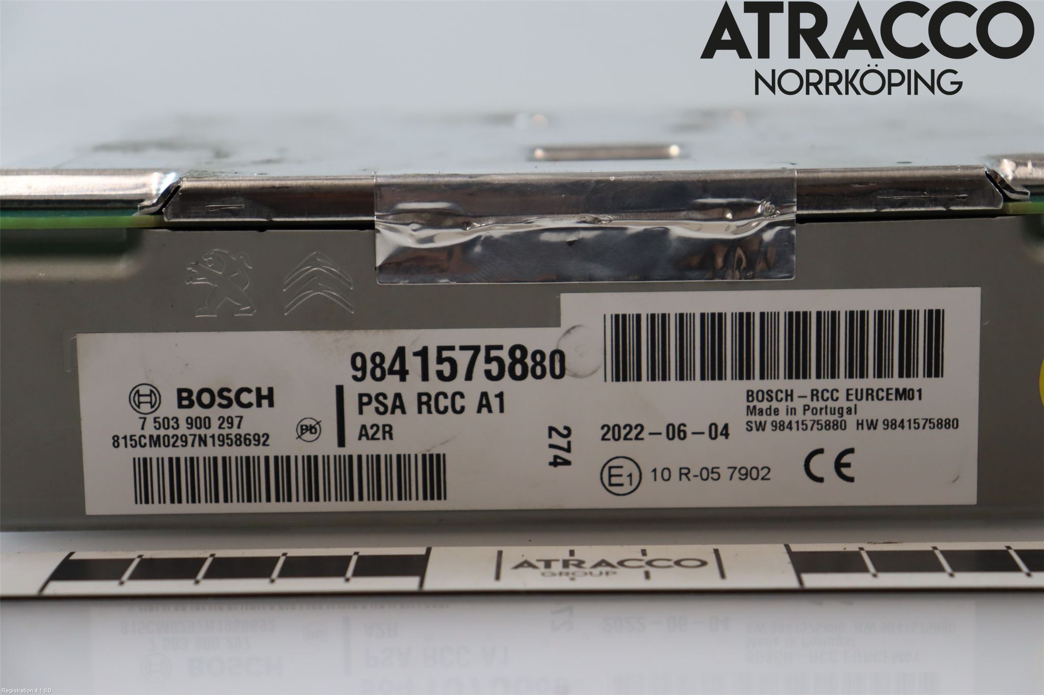 Citroen COTROEN C3 17-24 Stereo Radio Med Cd