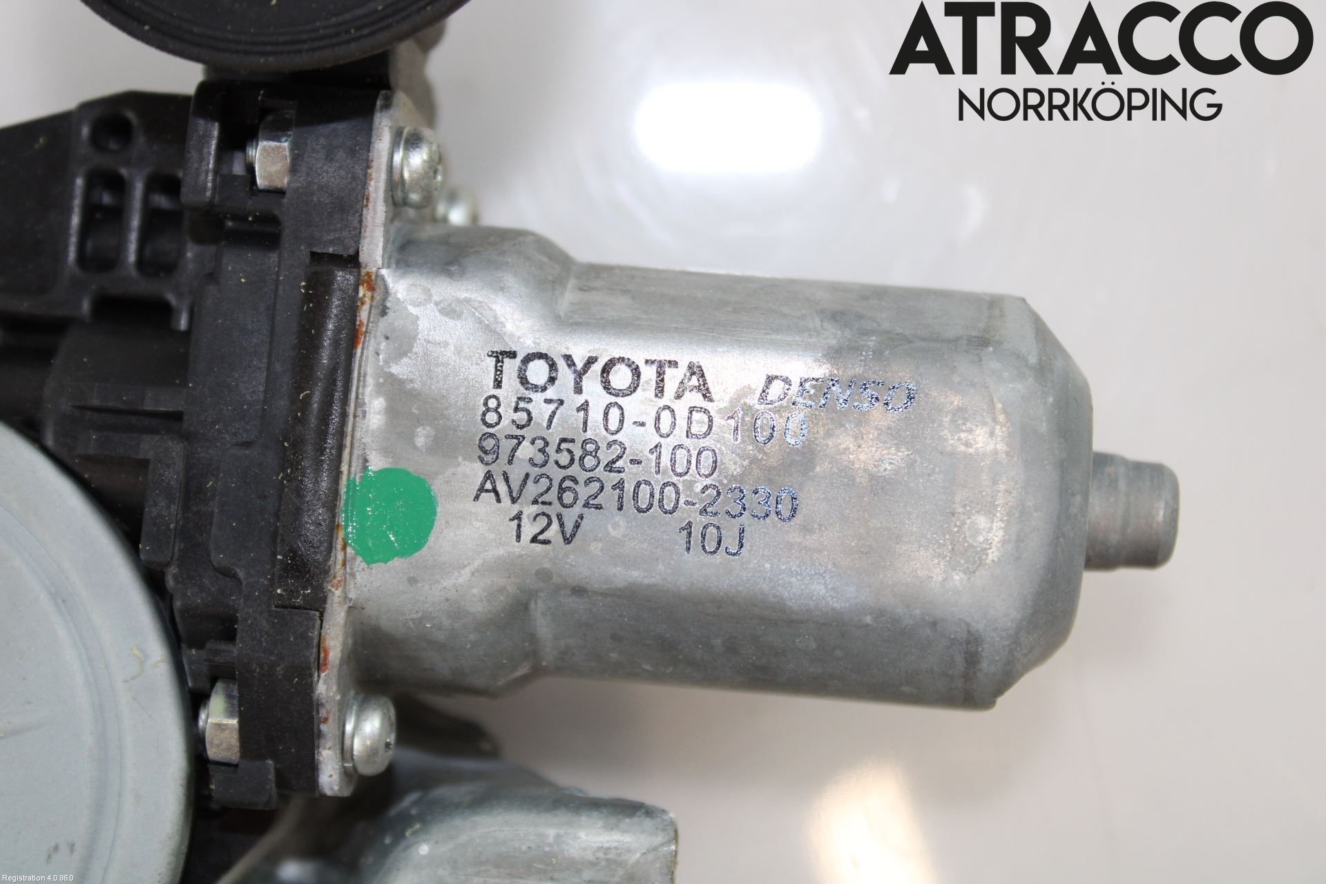 Toyota AURIS 07-09 Vindusheis El Komp