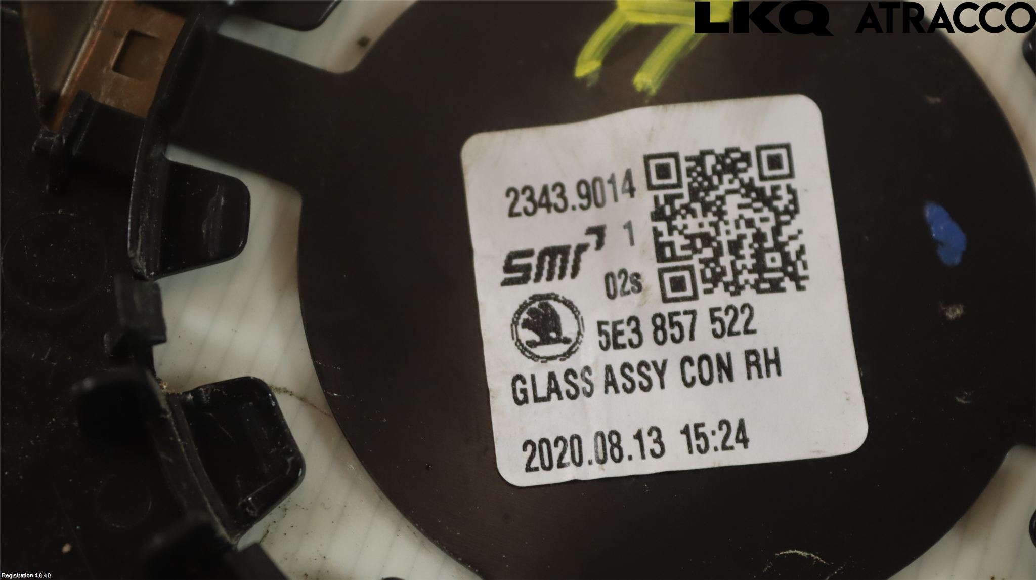 Skoda OCTAVIA (NX) 20- Speil Glass H