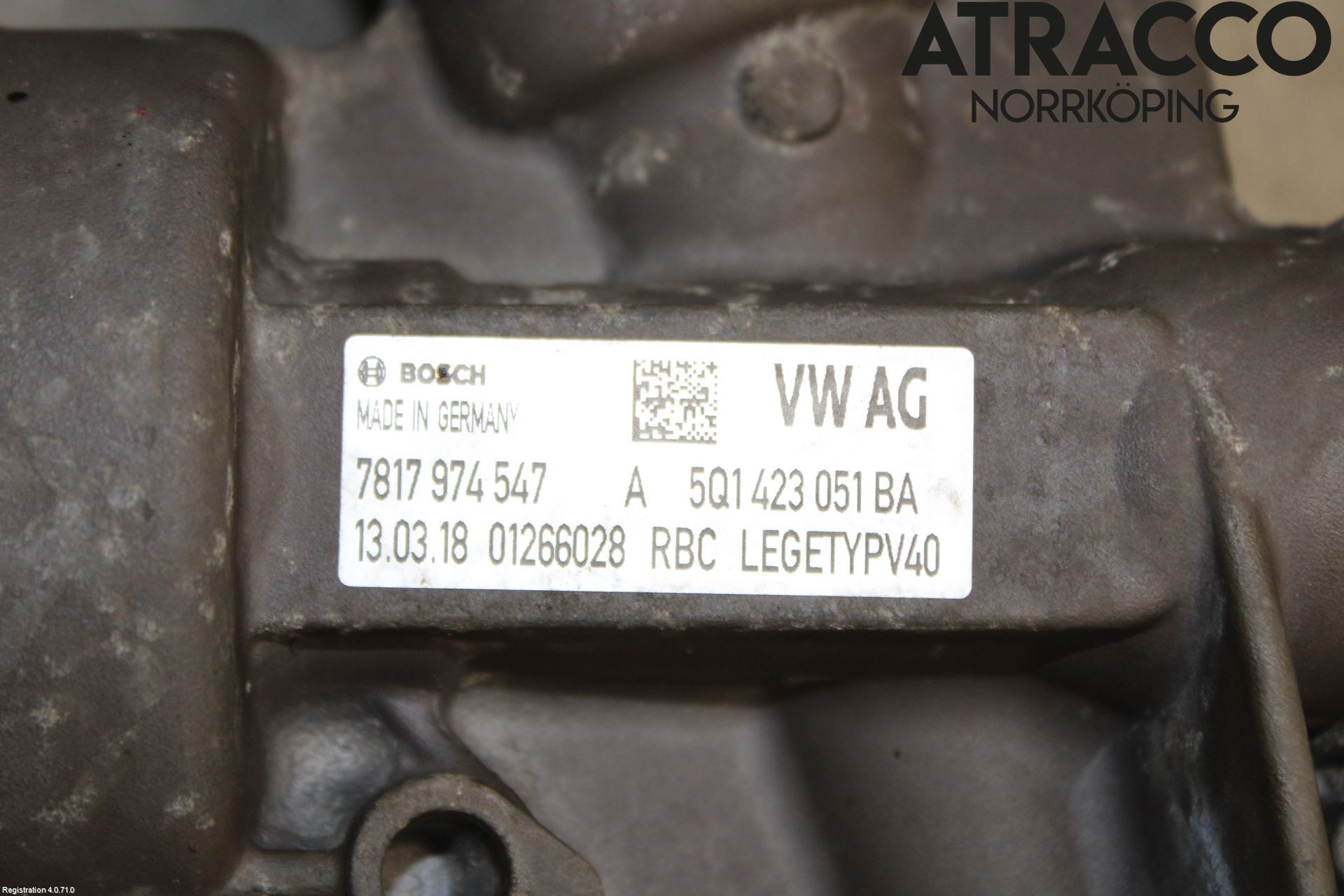 Volkswagen VW GOLF / E-GOLF VII 13-20 Styrväxel/Snäcka Elektrisk