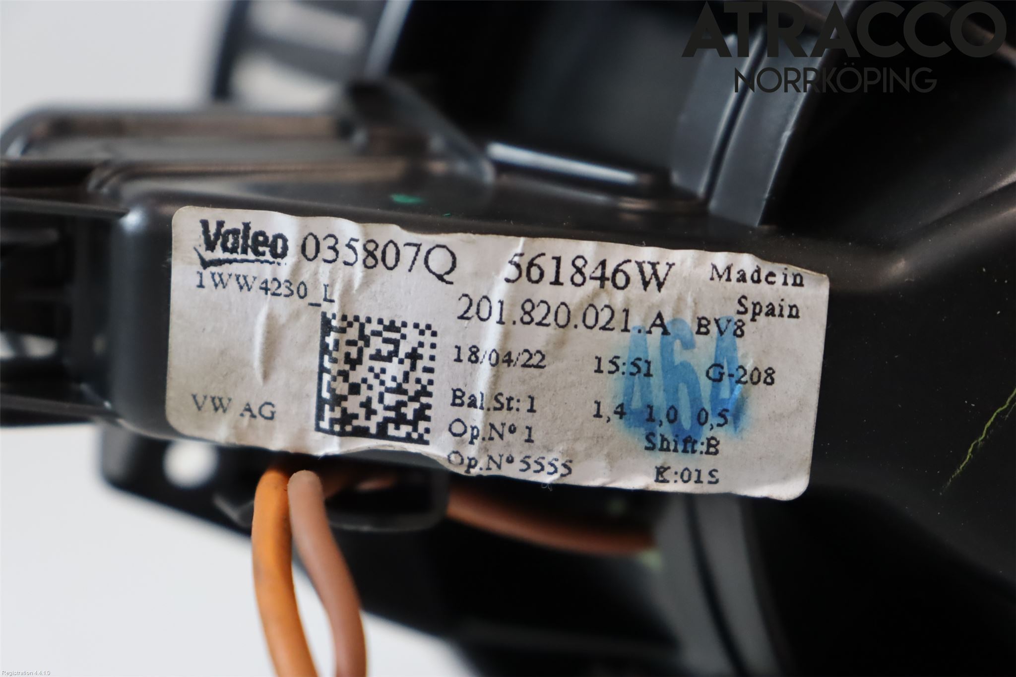 Audi A1 19- Varmeapparat Viftemotor