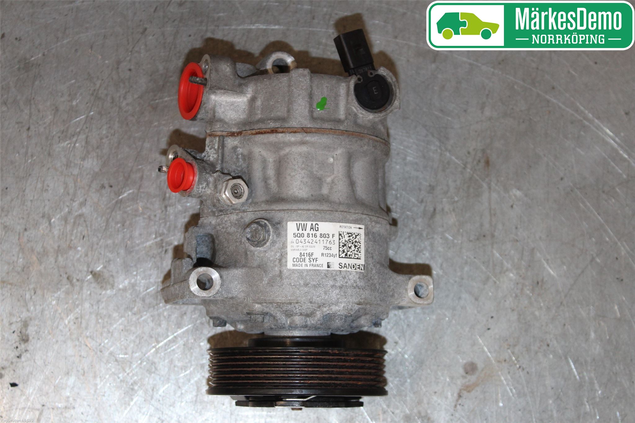 Skoda OCTAVIA (5E) 13-20 Varme Ac Kompressor