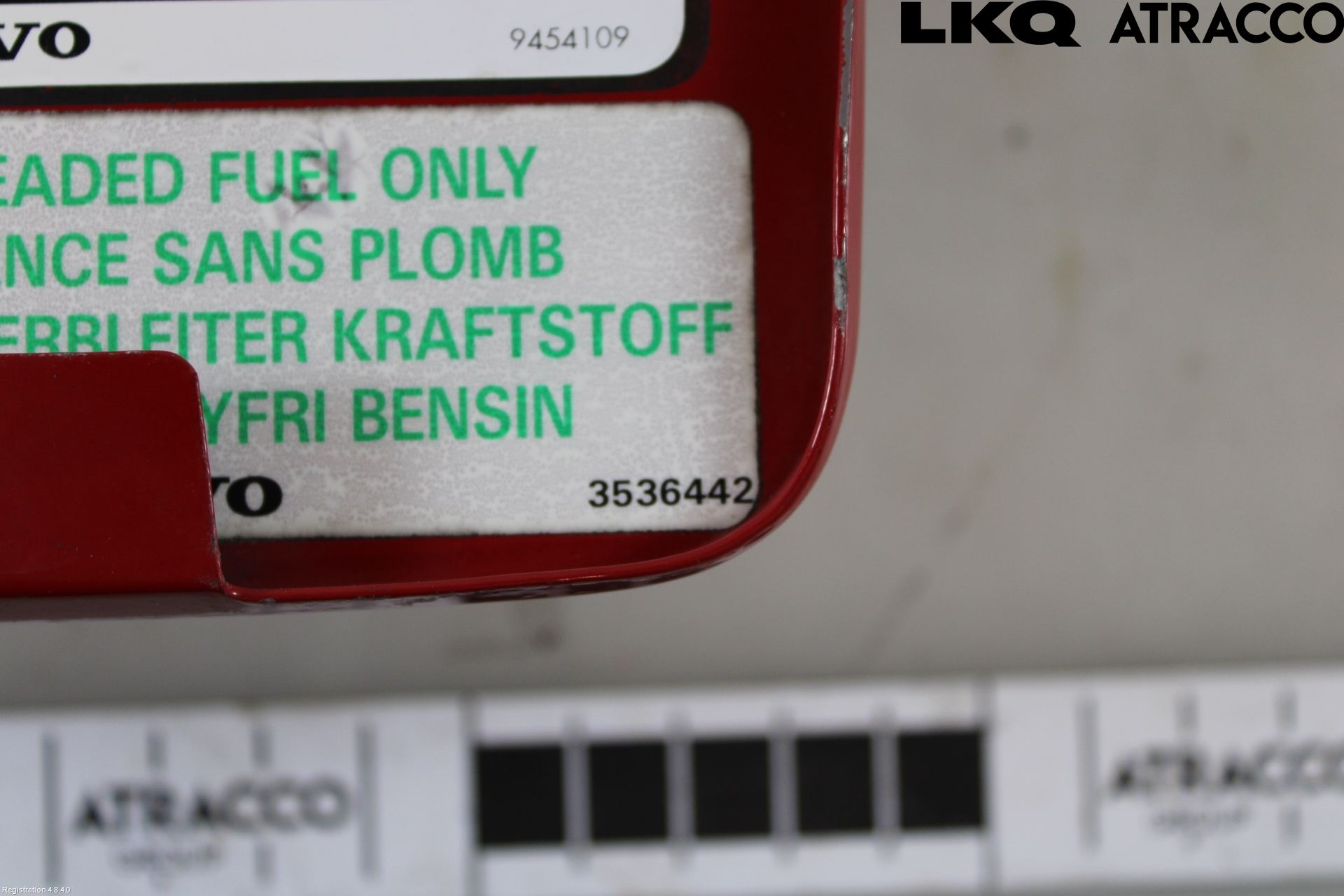 Volvo S70/V70/XC  97-00 Drivstoff Tankluke