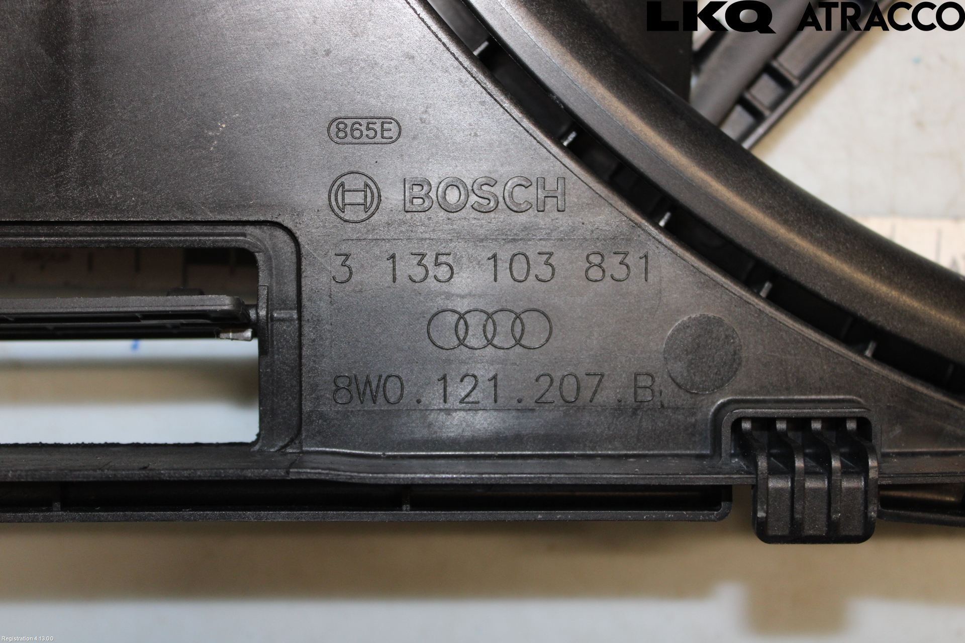 Audi E-TRON, S GE 19- Kjølevifte Elektrisk