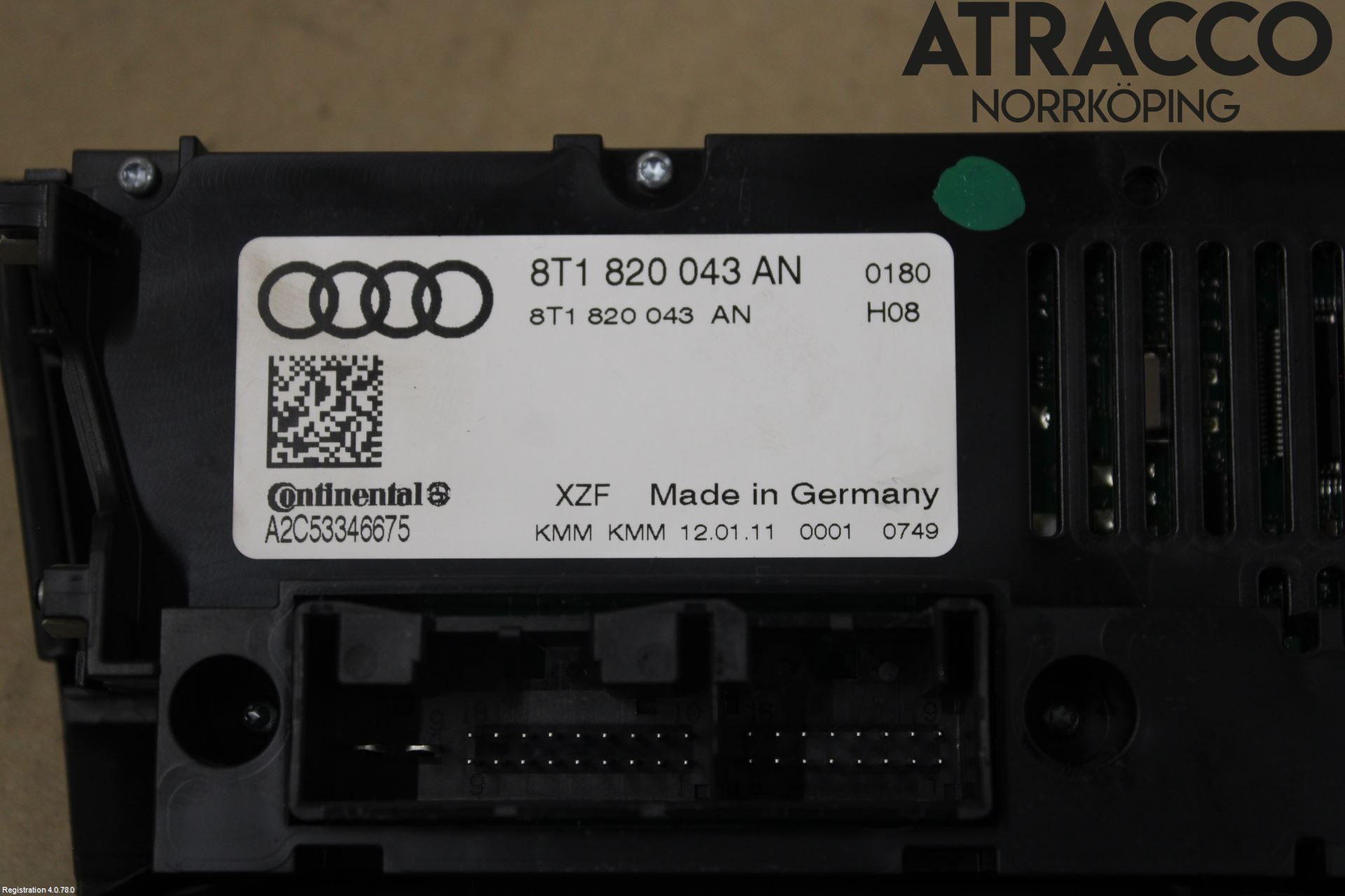 Audi A5 07-16 Varmeapparat Panel(Regulering)