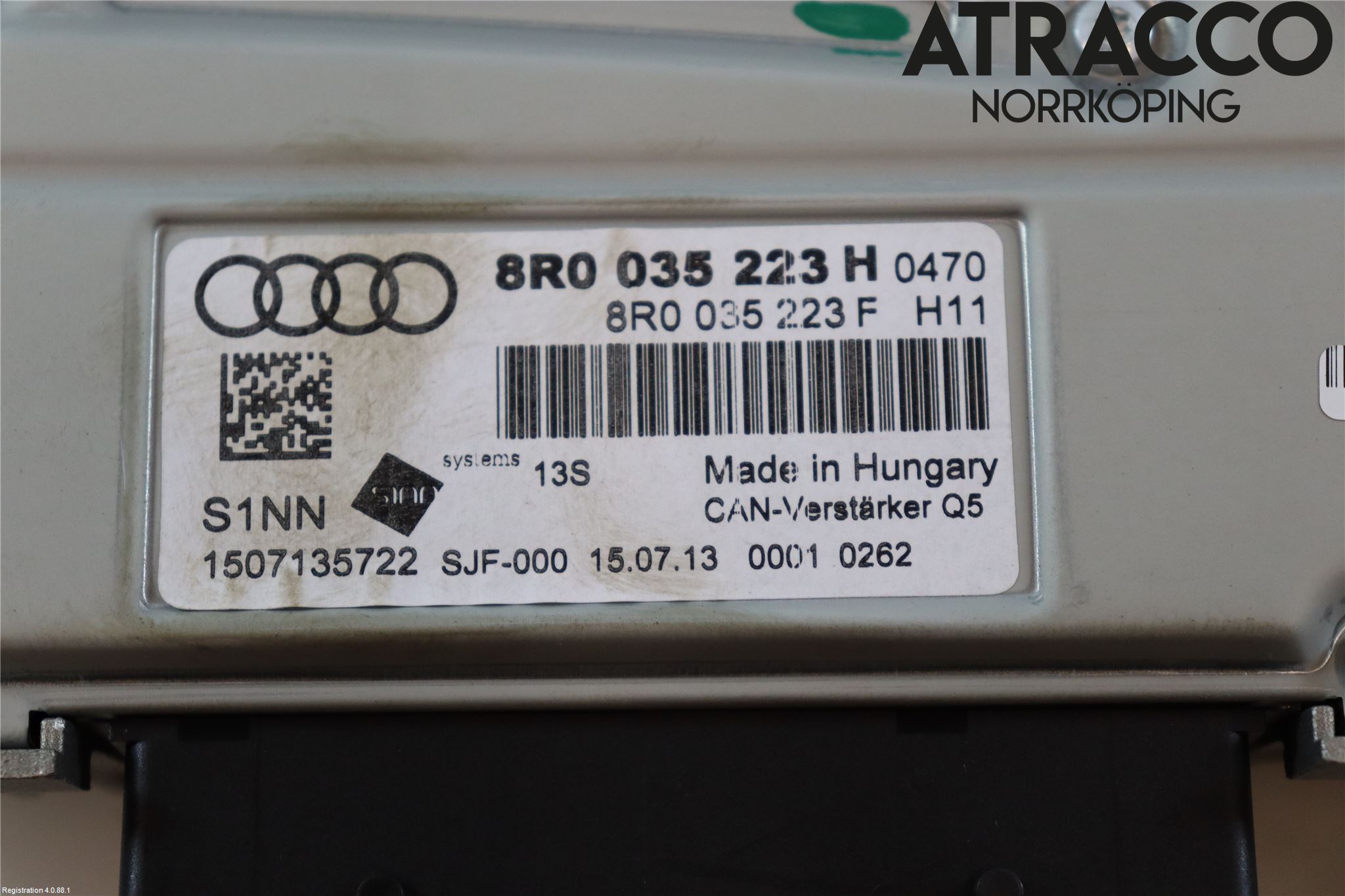 Audi A4 12-15 Stereo Forsterker