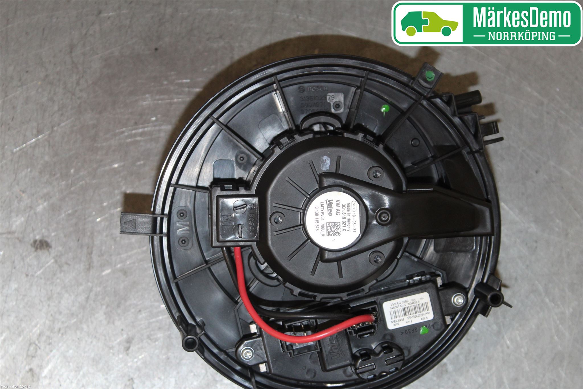 Volkswagen VW TIGUAN 16-24 Varmeapparat Viftemotor