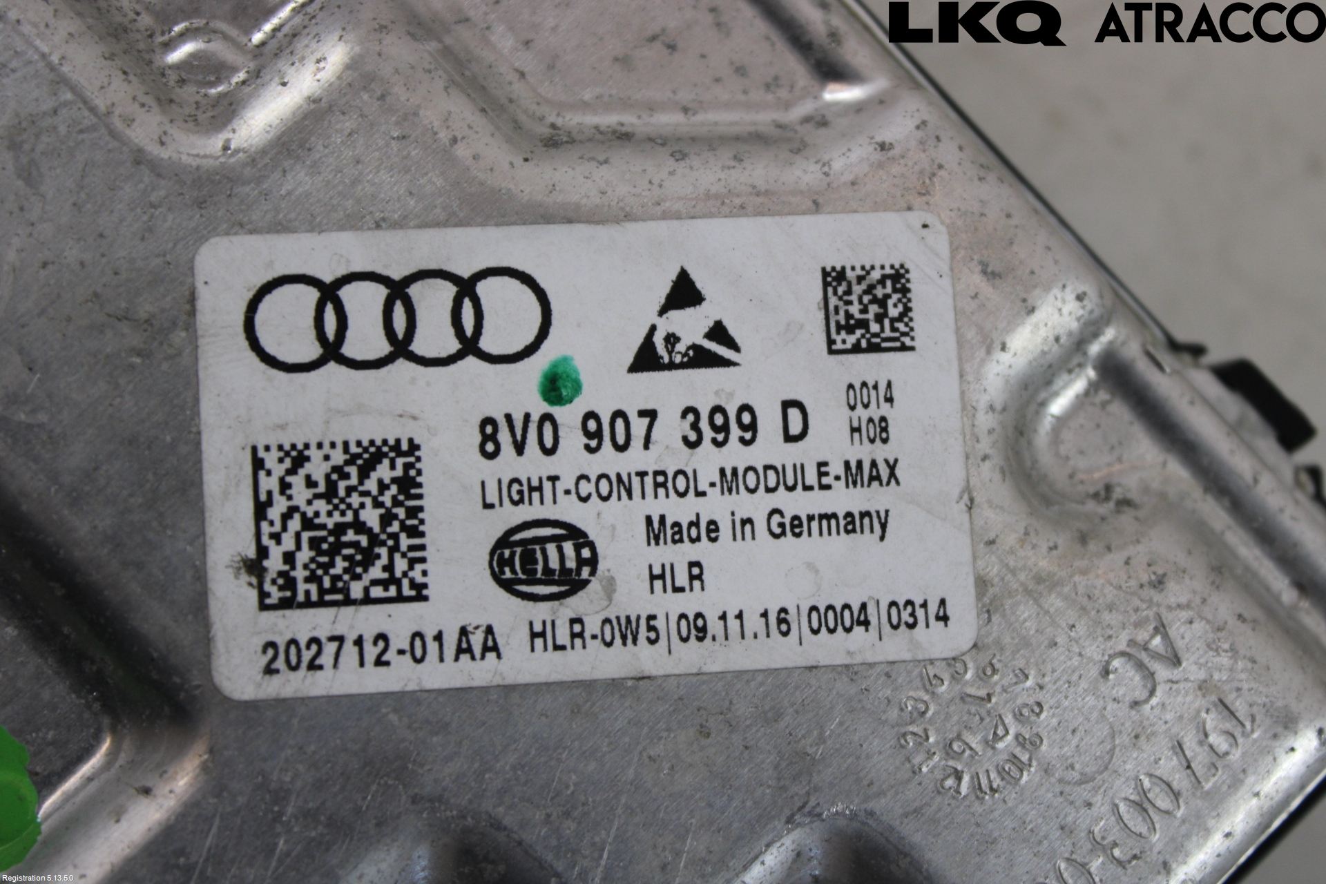 Volkswagen VW GOLF / E-GOLF VII 13-20 Styreenhet Xenon