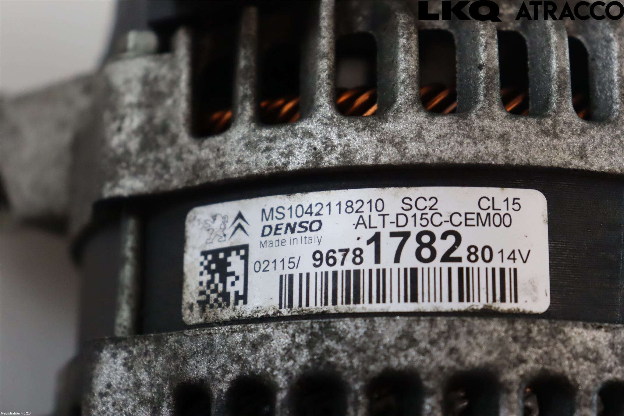 Citroen C4 PICASSO 14-18 Dynamo