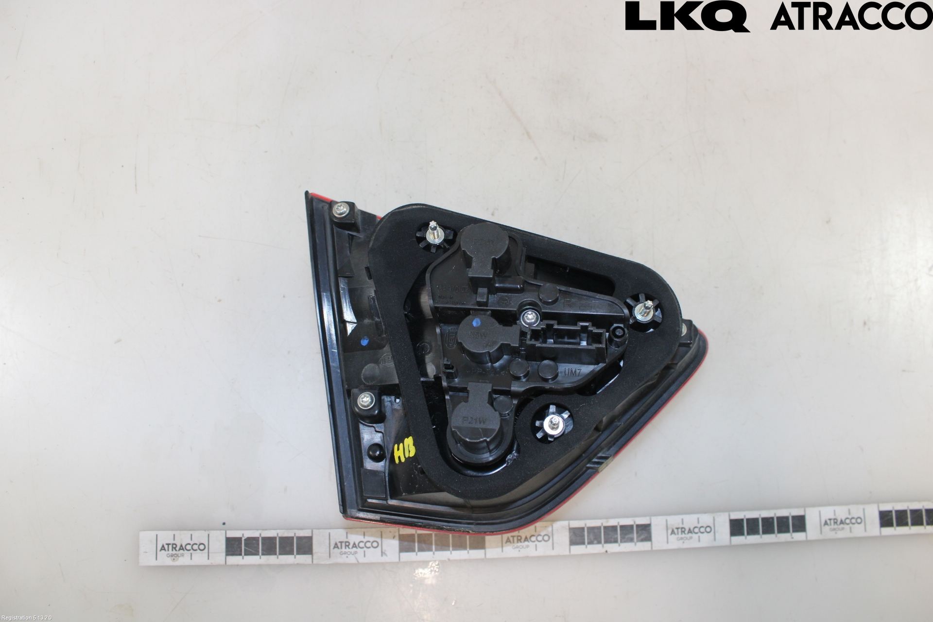 Seat TOLEDO 12-19 Baklykt Høyre  På Luke(Indre)