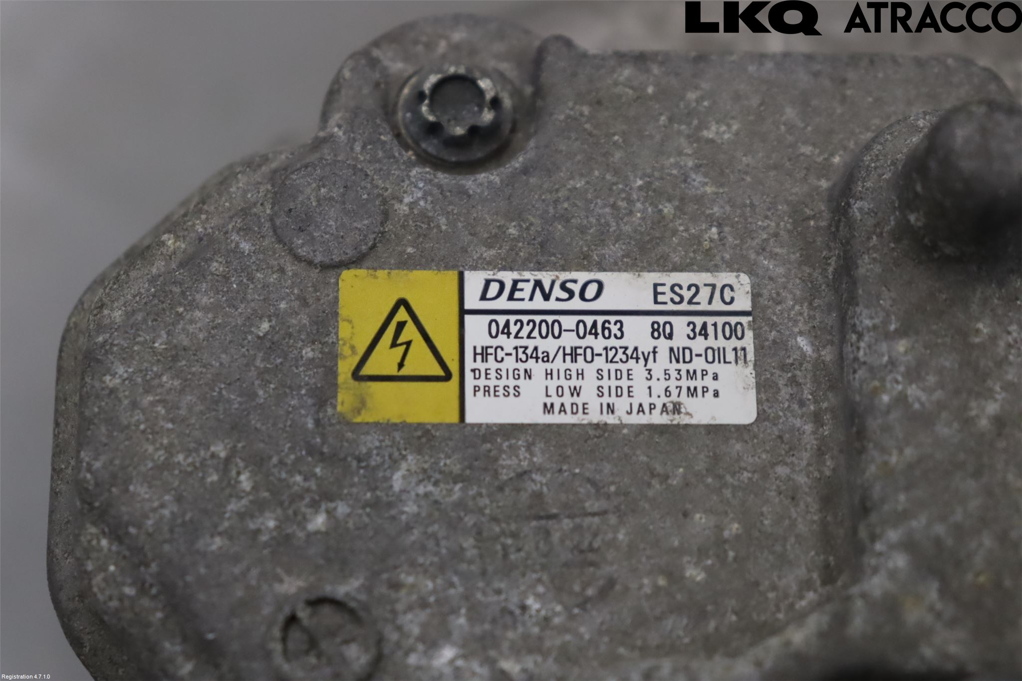 Lexus IS 250/350 14-20 Varme Ac Kompressor