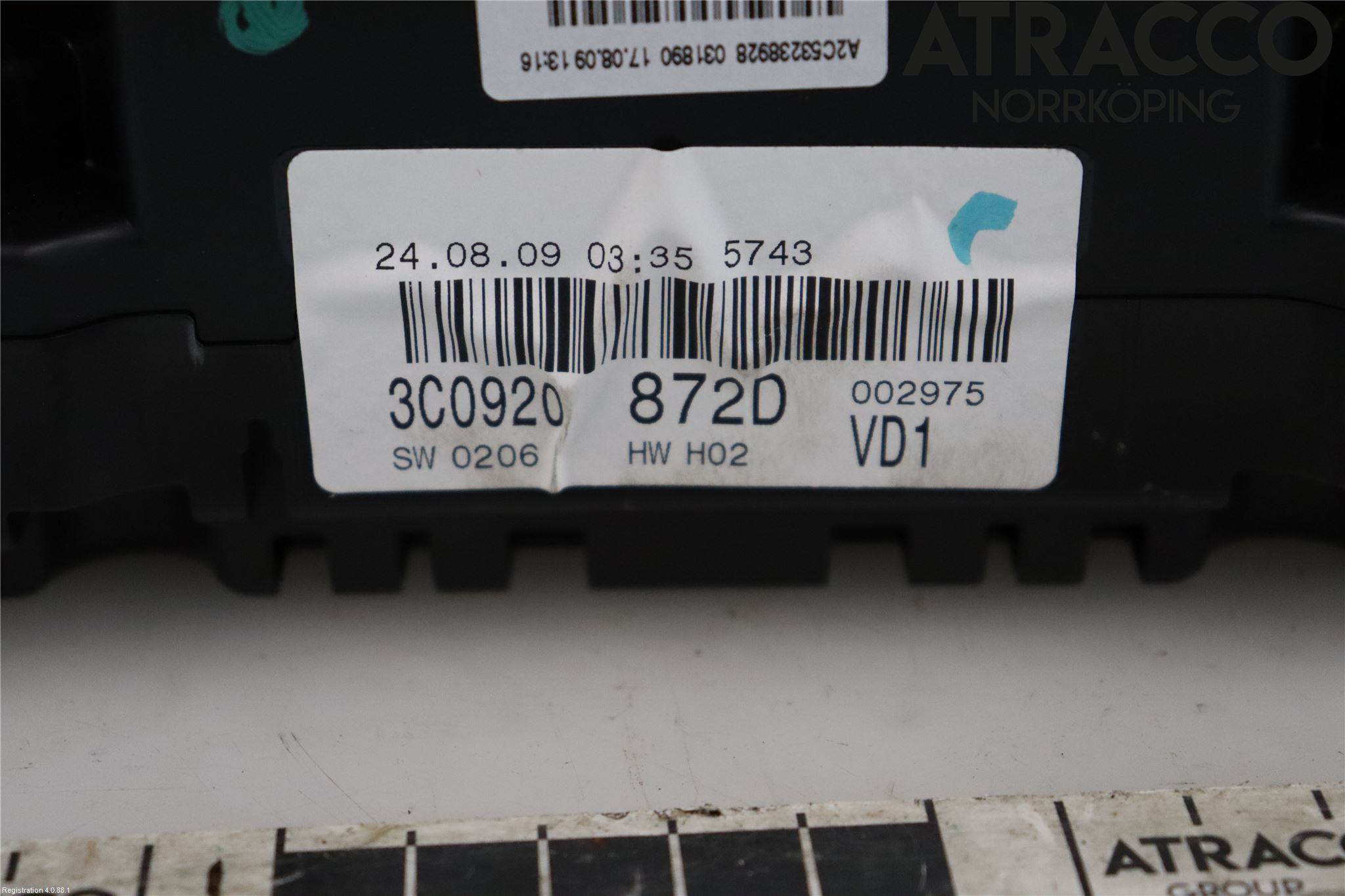 Volkswagen VW PASSAT 05-11 Instr Kombinert