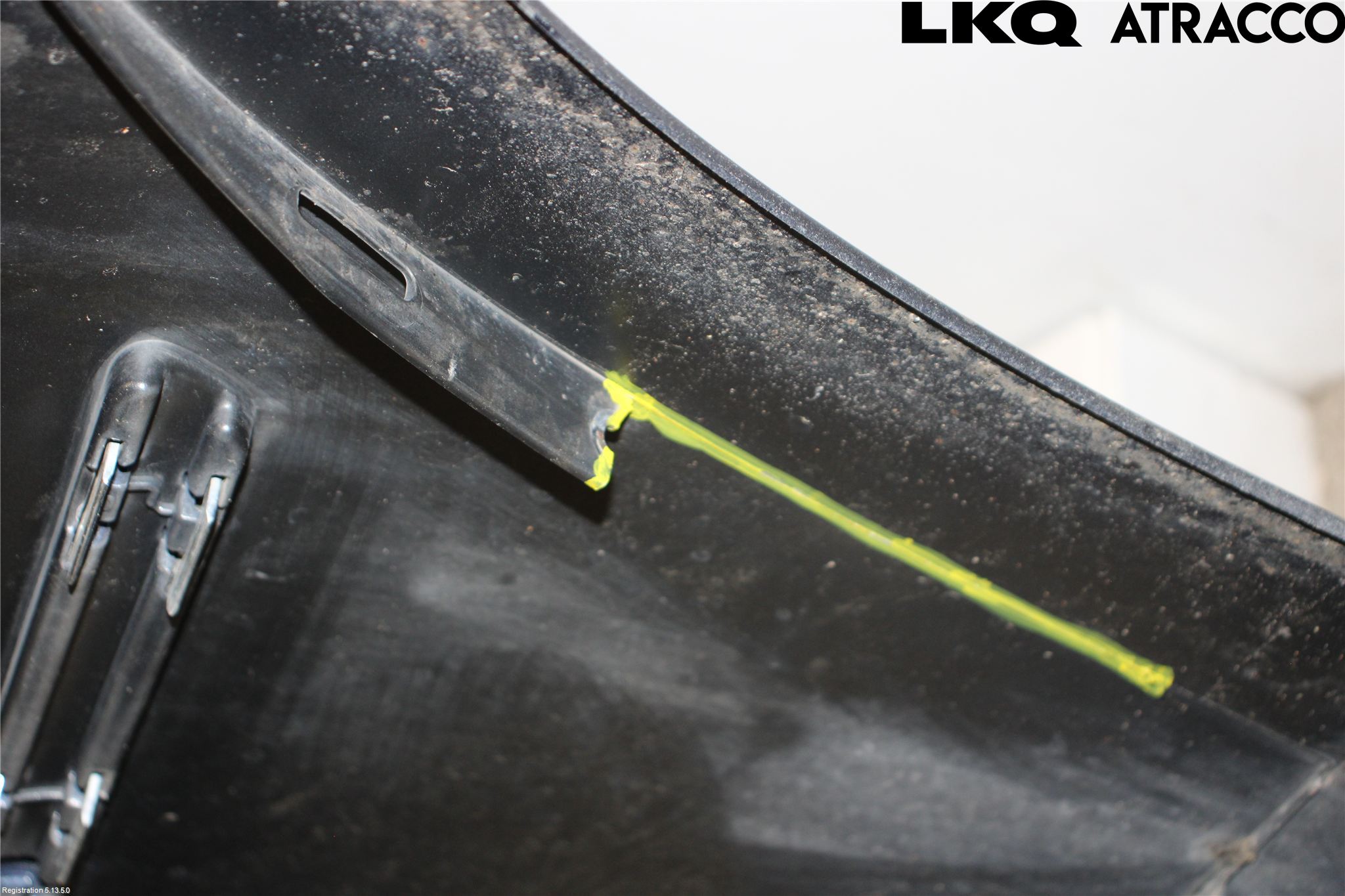 Volkswagen VW PASSAT CC 08-16 Støtfanger Bak Overtrekk