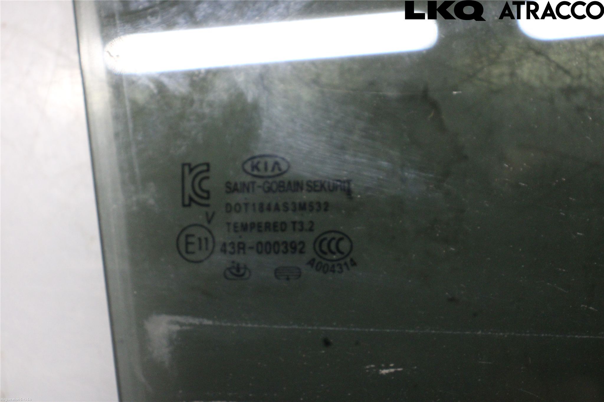 Kia CARENS III 13-19 Dørrute Bak Høyre 4Dørs