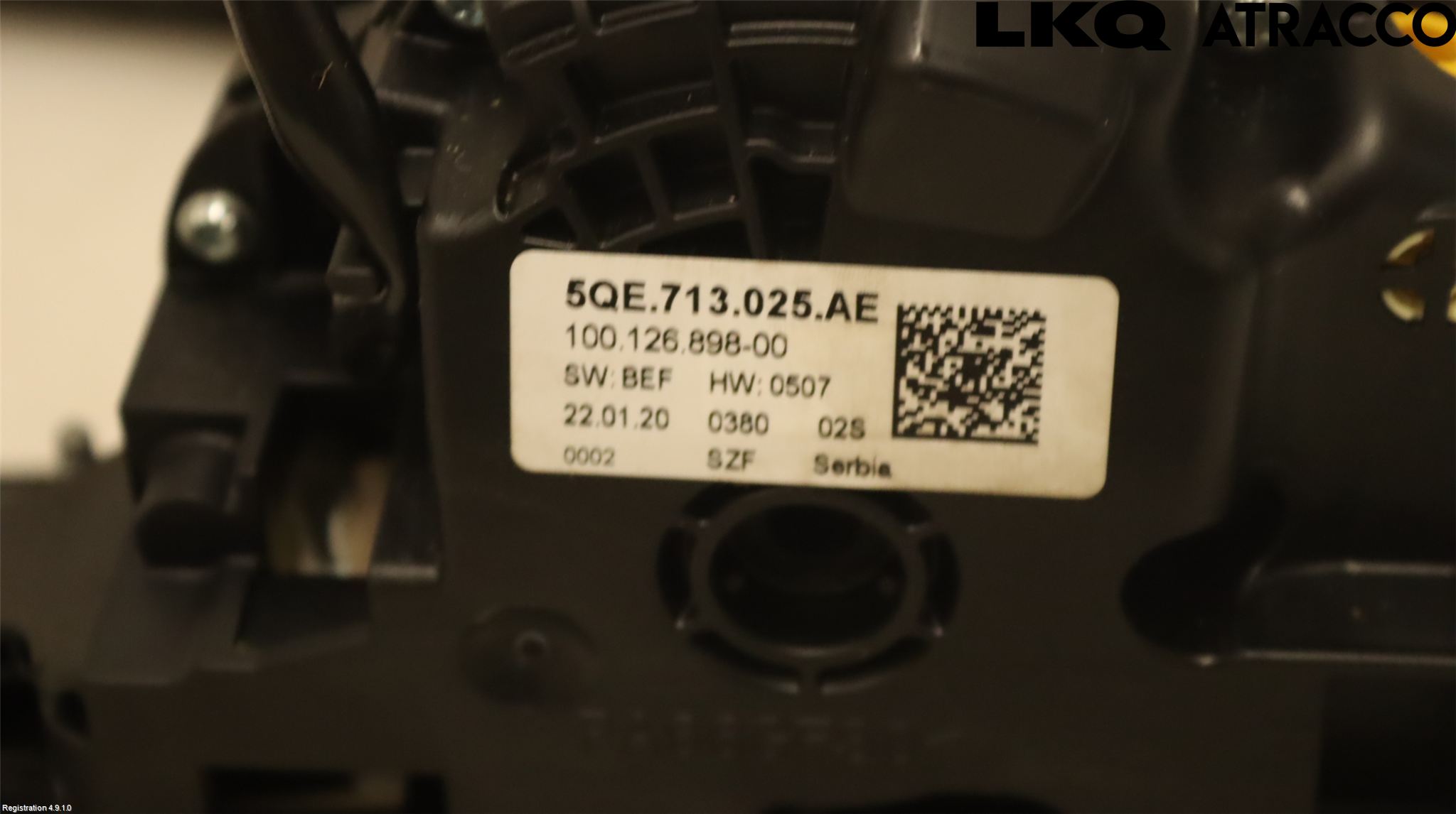 Volkswagen VW GOLF / E-GOLF VII 13-20 Gearspak