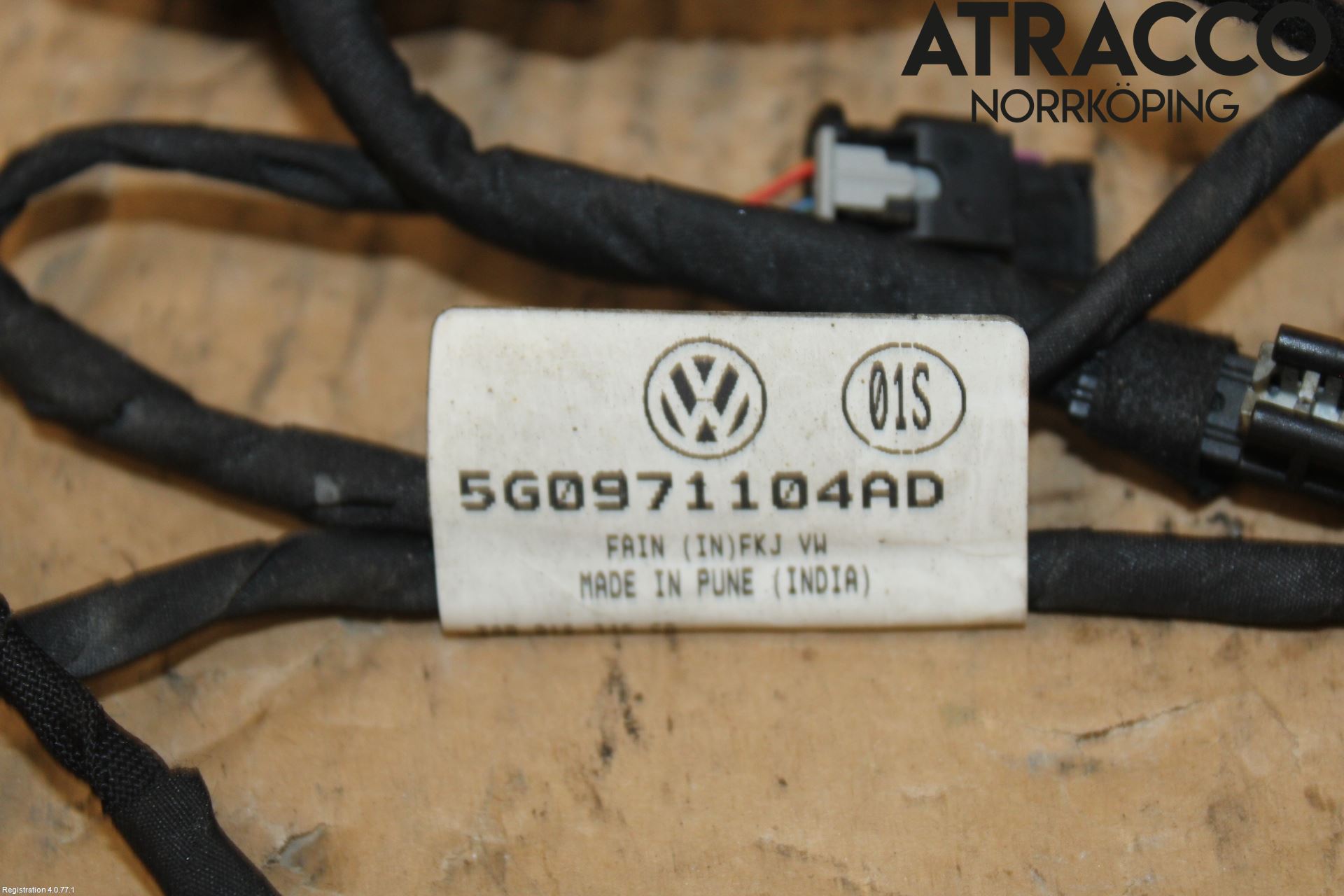Volkswagen VW GOLF / E-GOLF VII 13-20 Sensor Ryggesensor