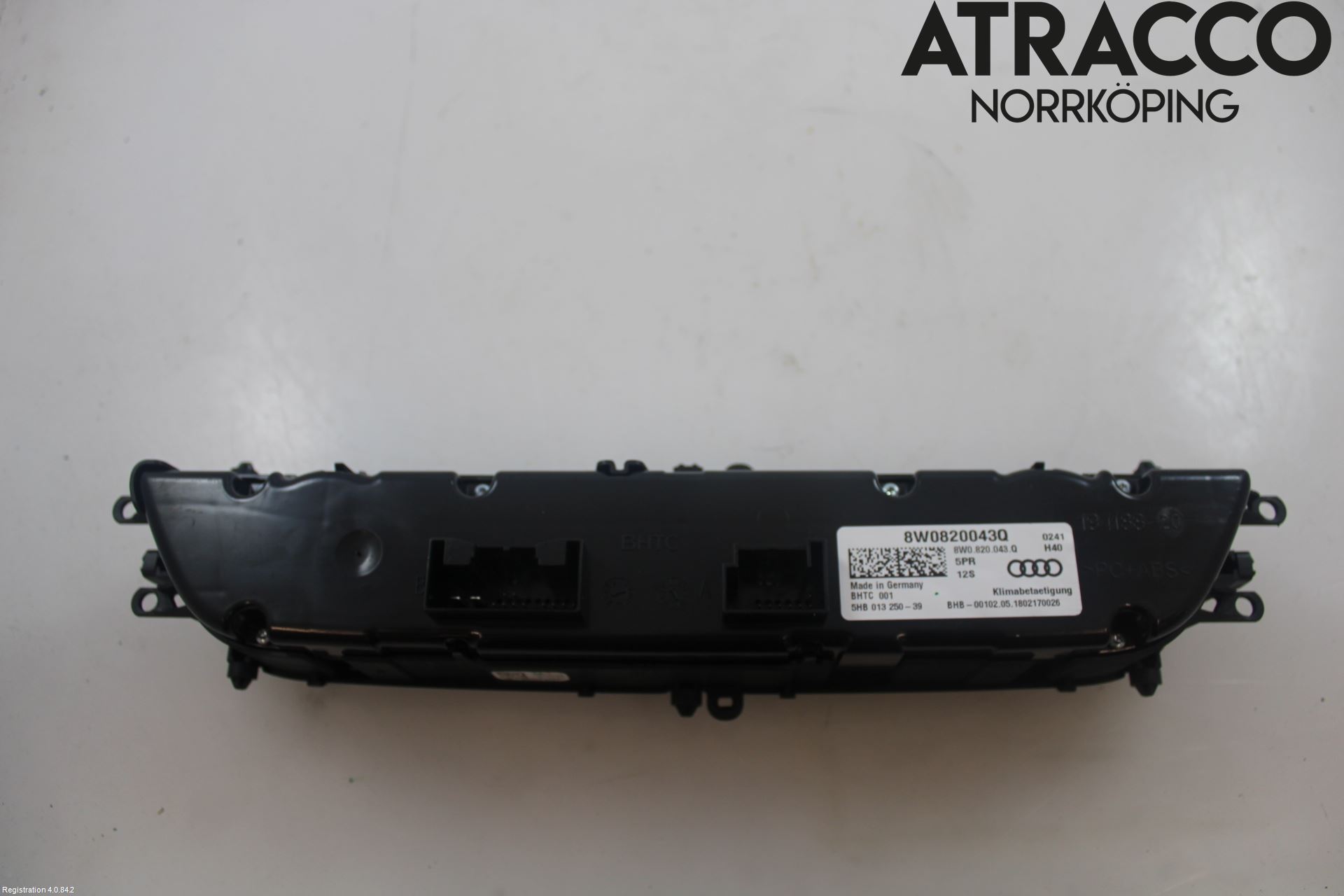 Audi A4/S4 B9 16-19 Varmeapparat Panel(Regulering)