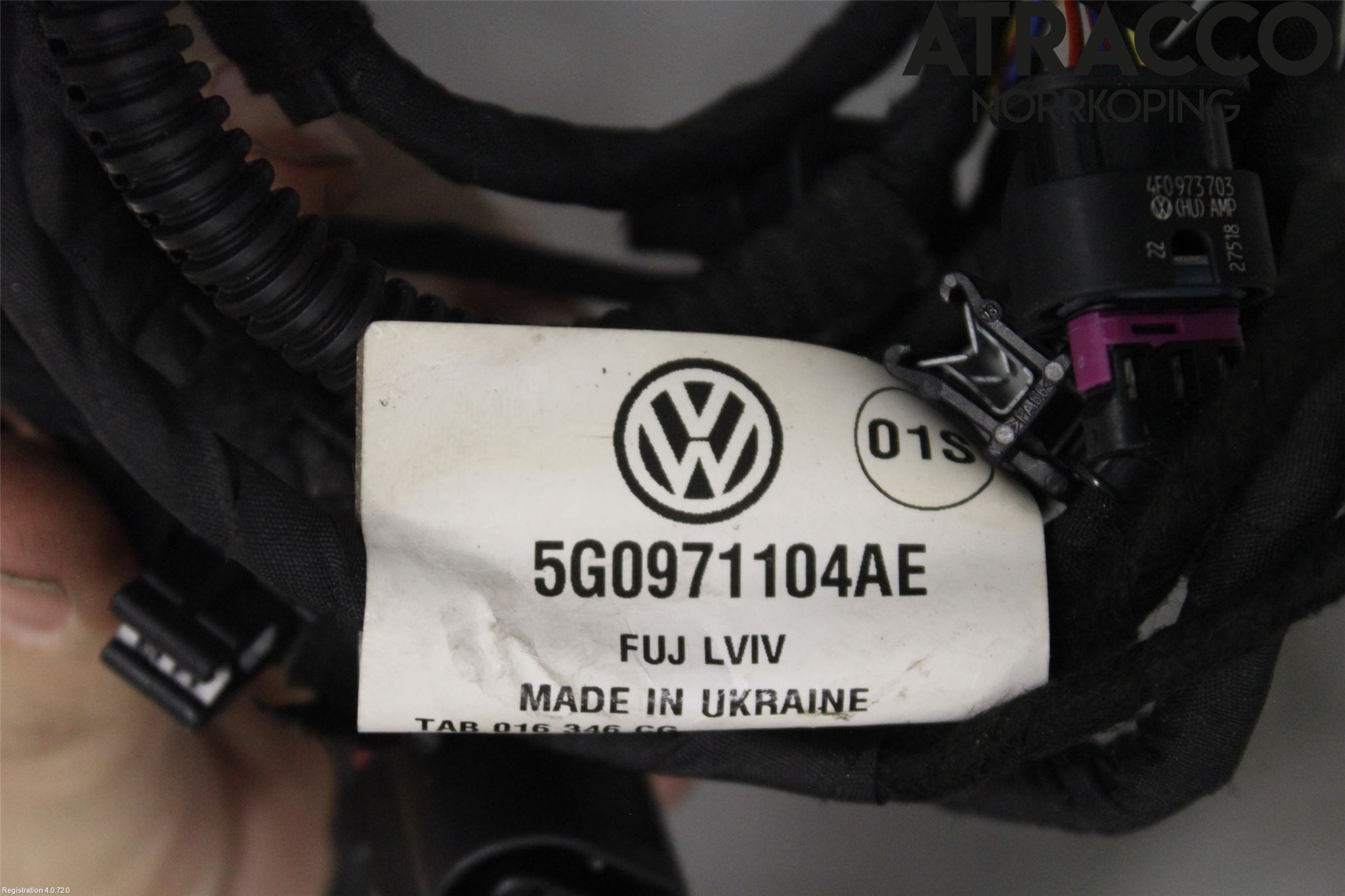 Volkswagen VW GOLF / E-GOLF VII 13-20 Sensor Ryggesensor