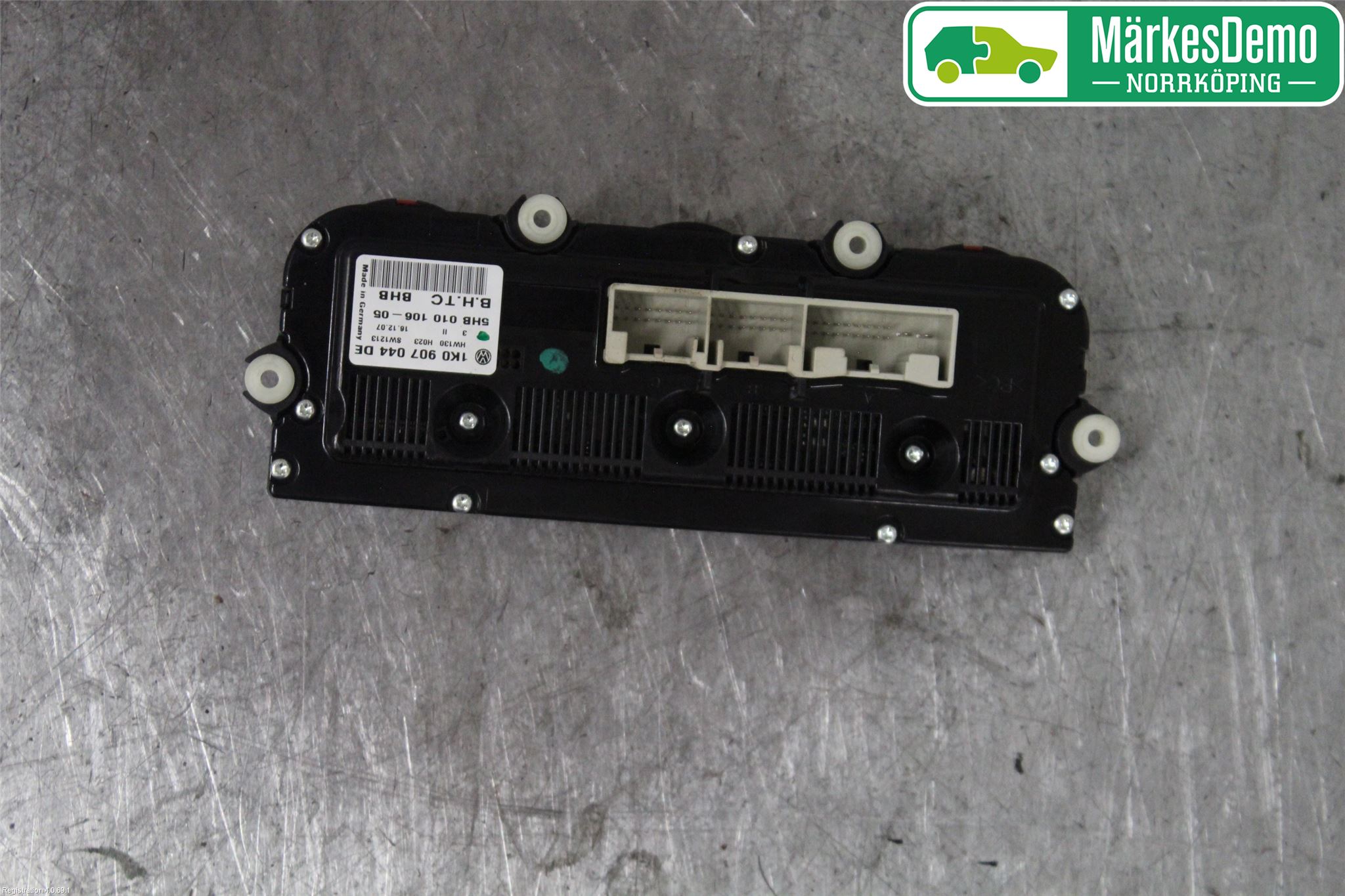 Volkswagen VW GOLF V 04-09 Varmeapparat Panel(Regulering)