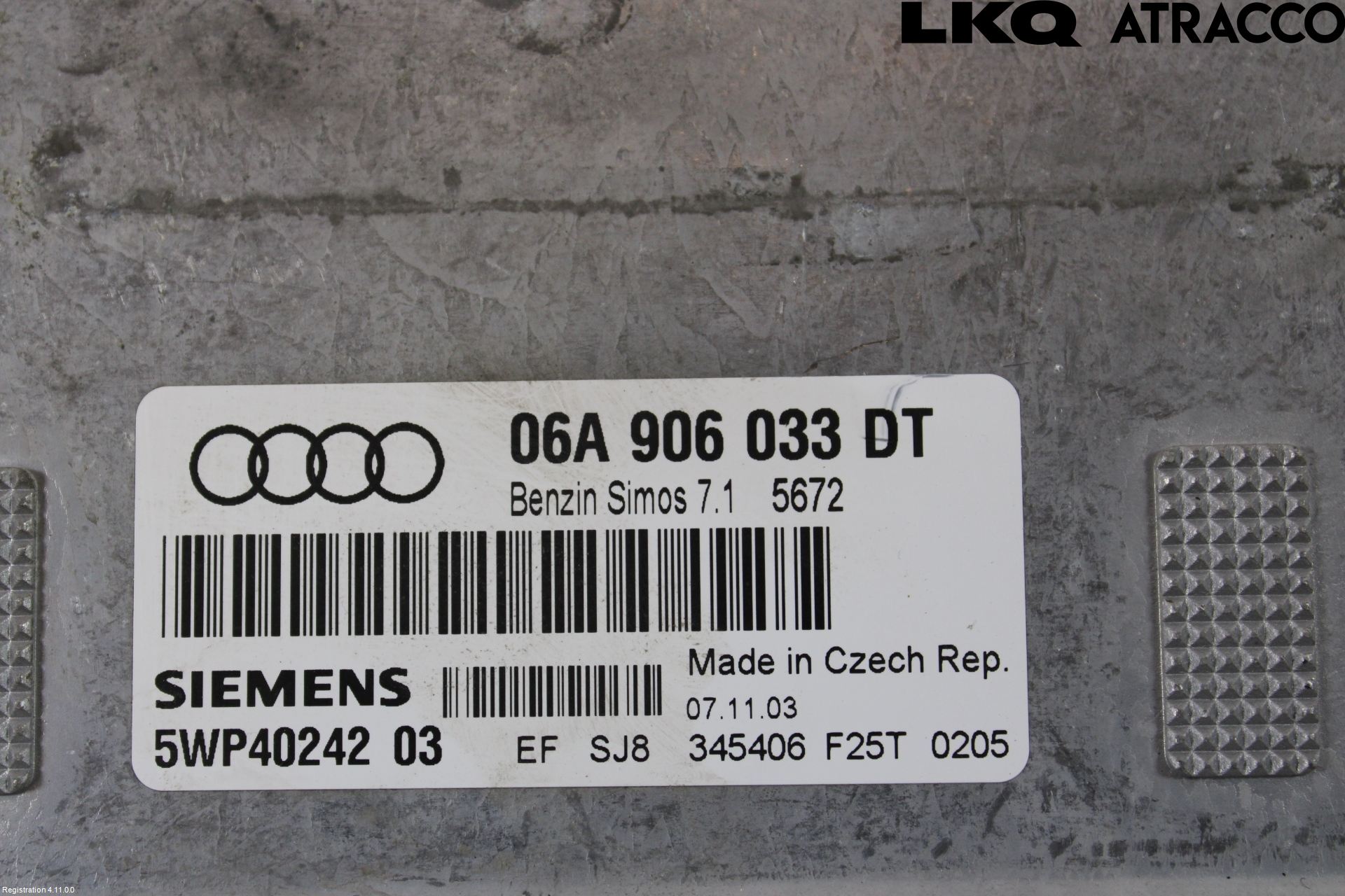 Audi A3/S3     96-03 Styreenhet Innsprøytning