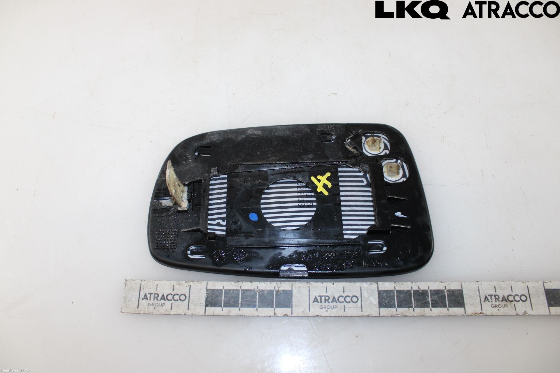 Toyota COROLLA VERSO 04-07 Speil Glass H