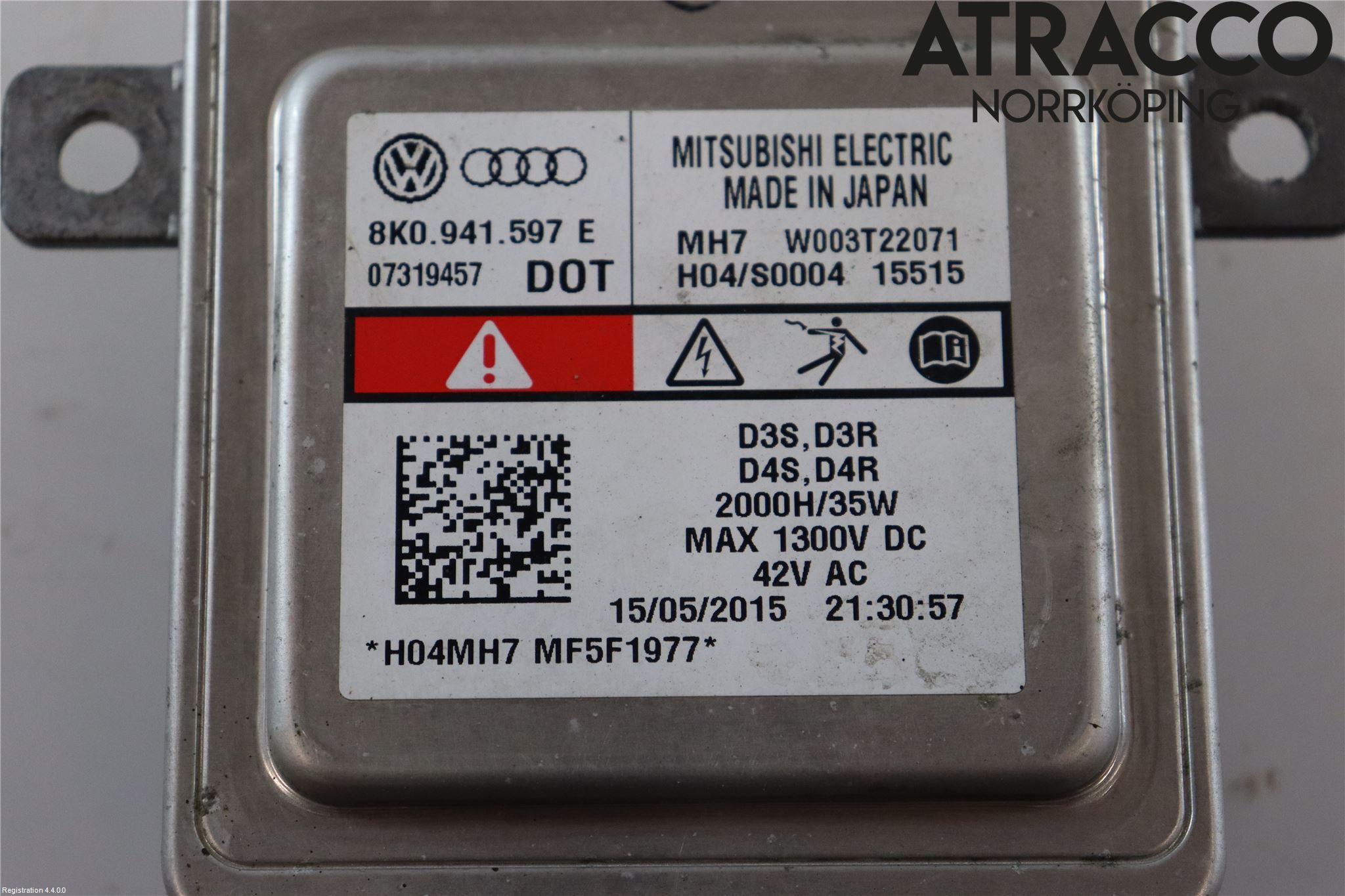 Volkswagen VW GOLF / E-GOLF VII 13-20 Styreenhet Xenon