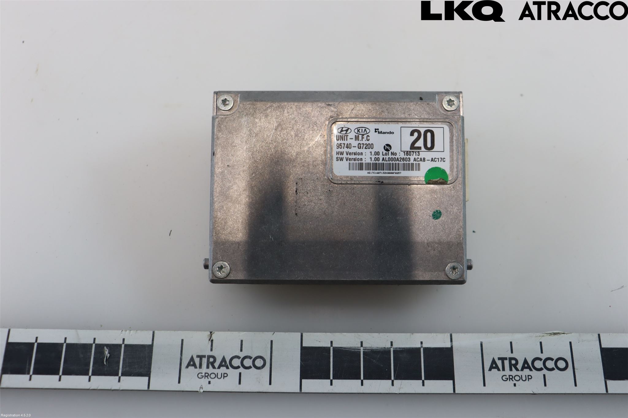 Hyundai IONIQ AE 17-22 Sensor Kollisjonsbeskyttelse
