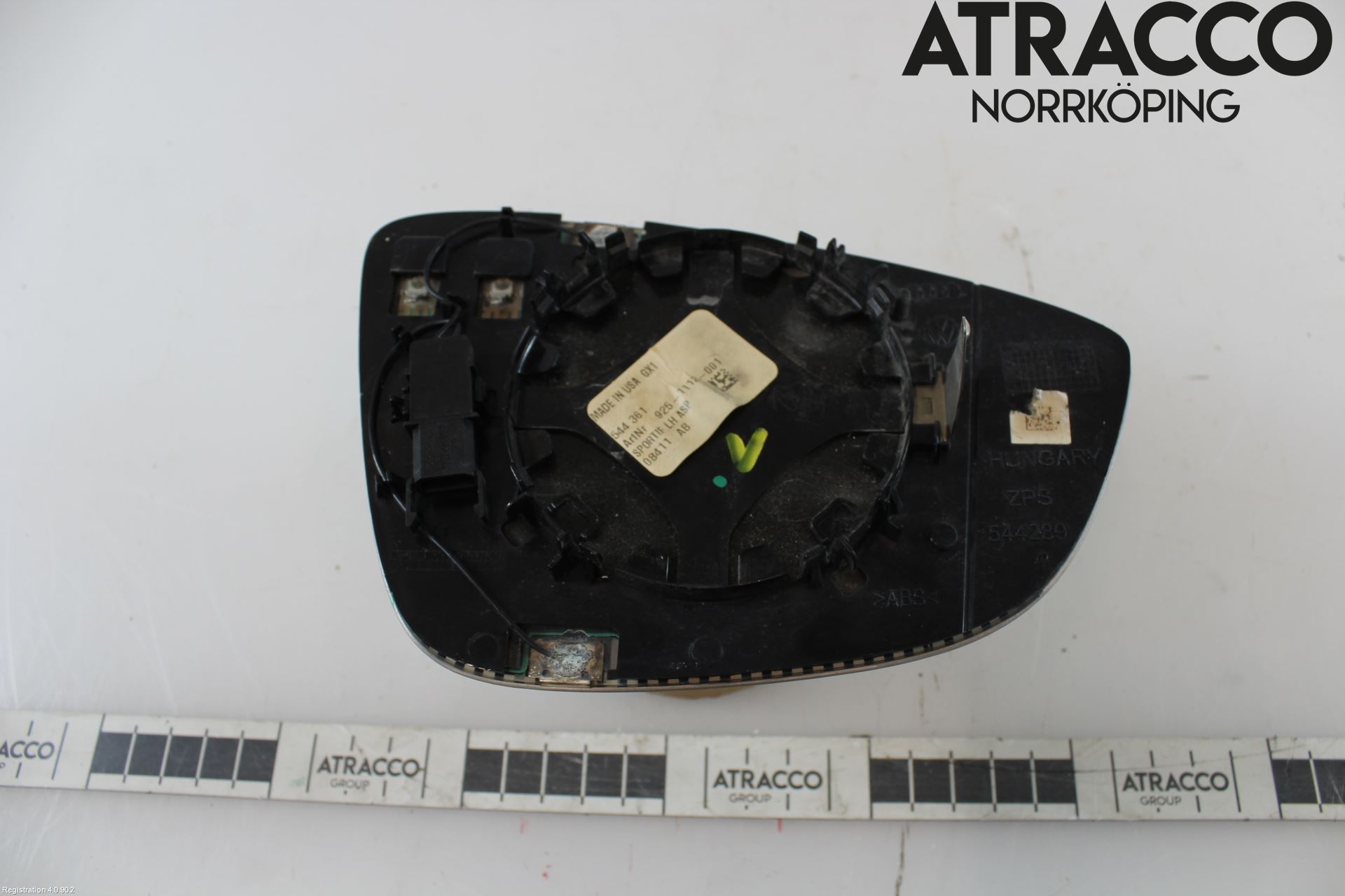 Volkswagen VW PASSAT 11-14 Speil Glass V
