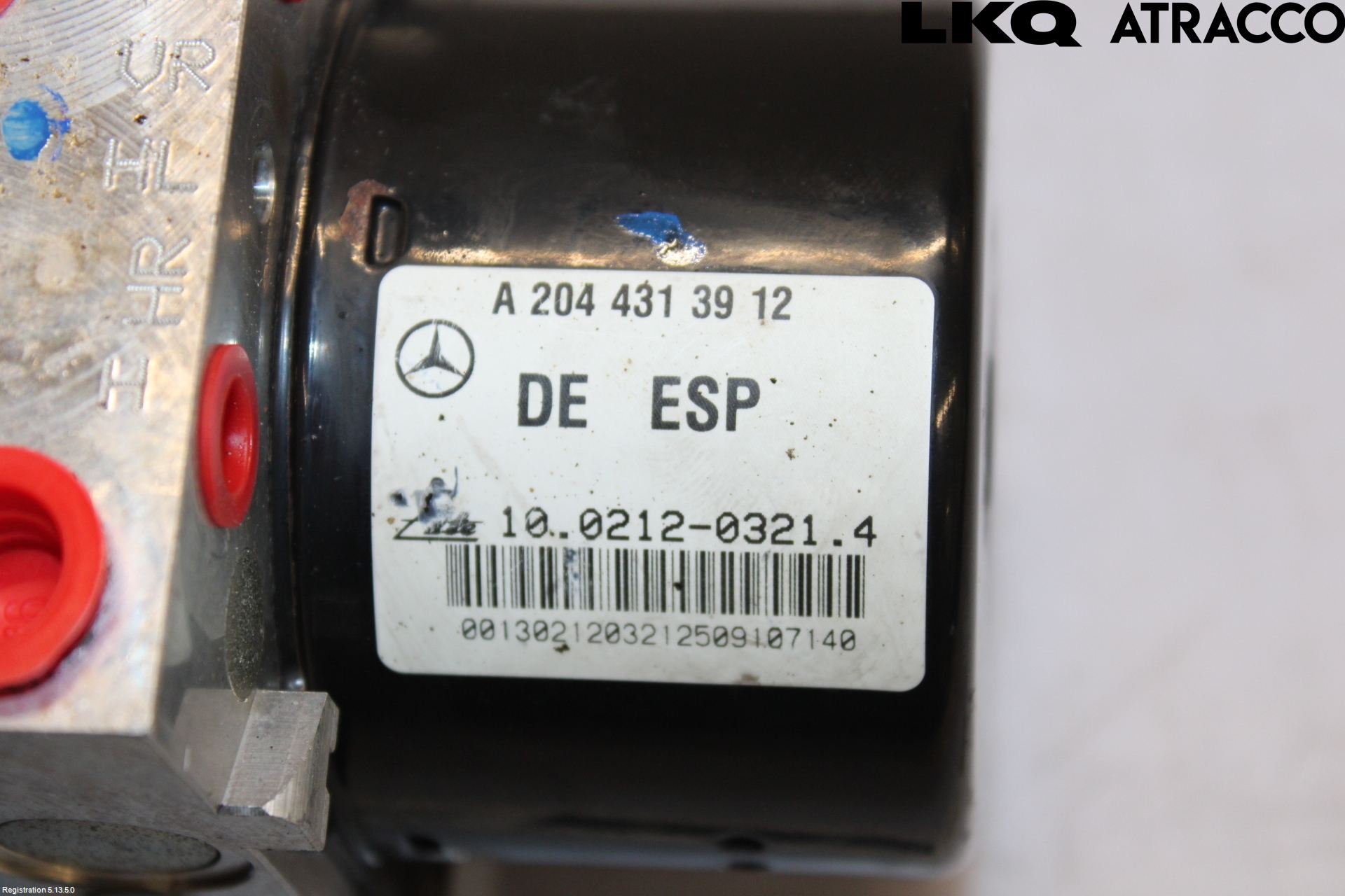 Mercedes-Benz MB C-KLASS (W204) 07-15 Abs Hydraulikkaggregat