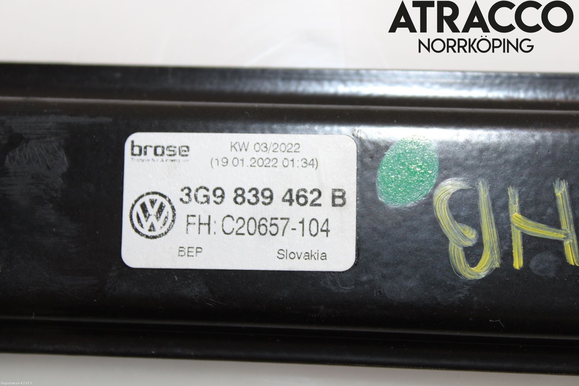 Volkswagen VW PASSAT 20-24 Vindusheis El Komp
