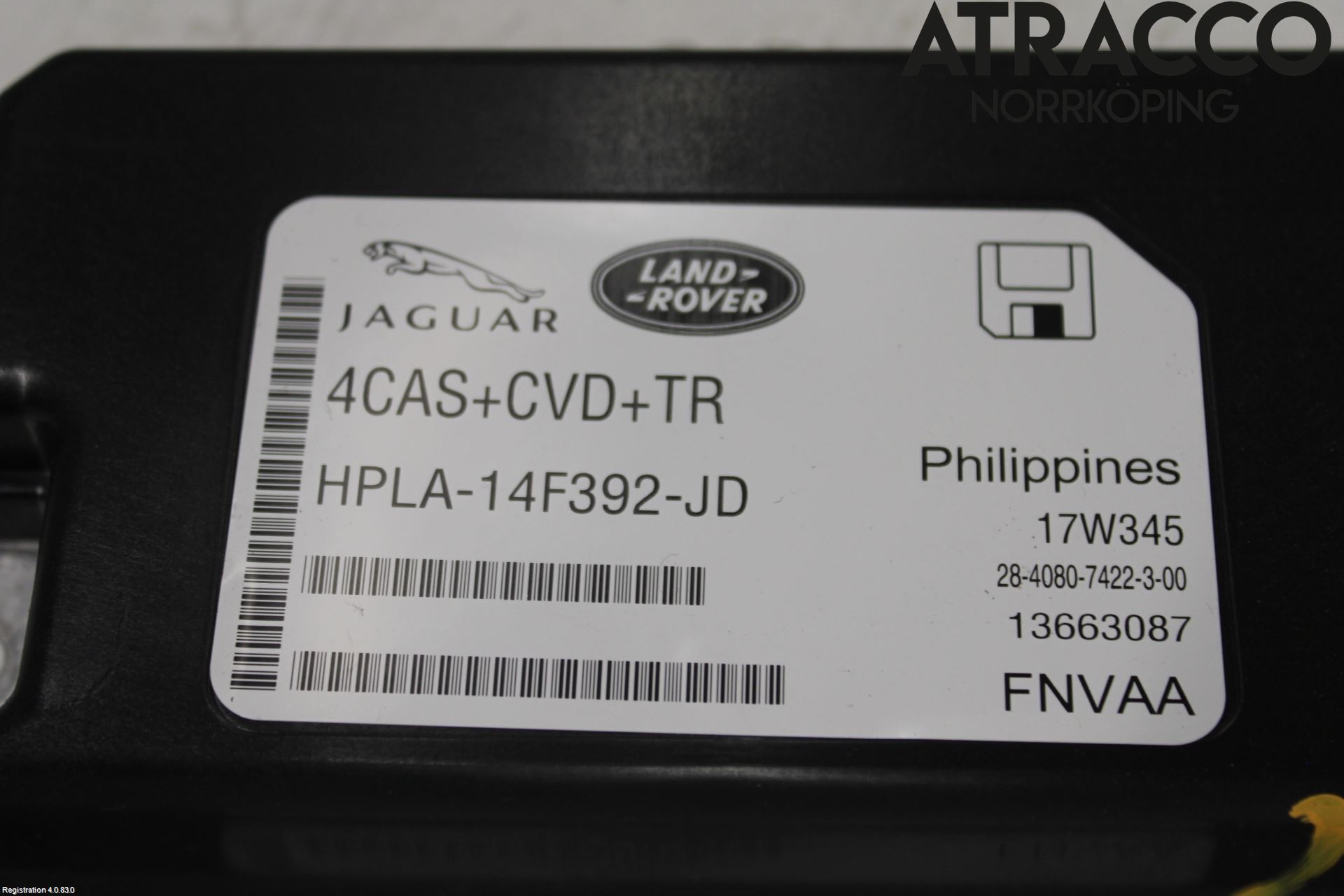 Jaguar XF (X260) 16-24 Styreenhet Fjæring