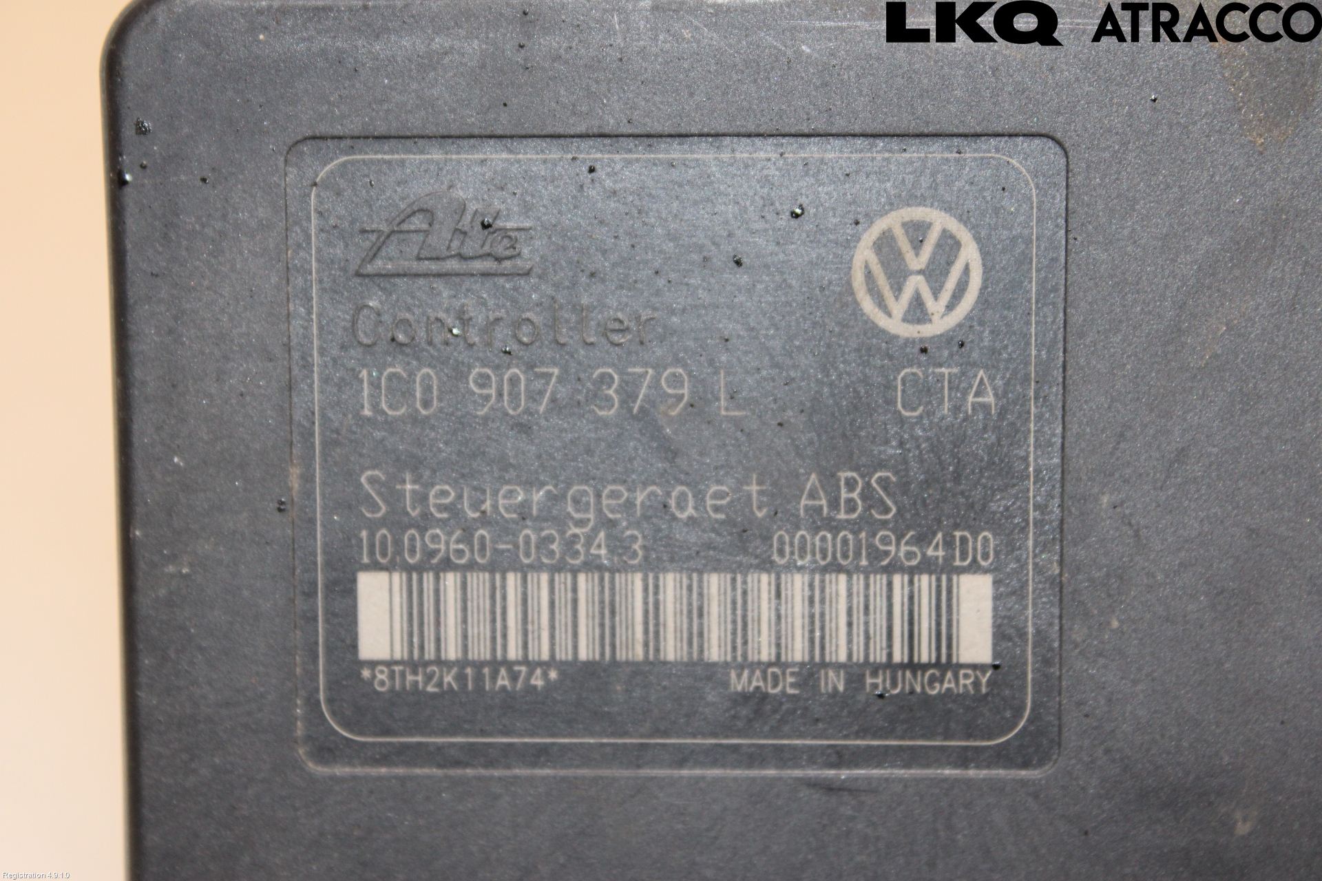 Volkswagen VW GOLF IV 98-06 Abs Hydraulikkaggregat