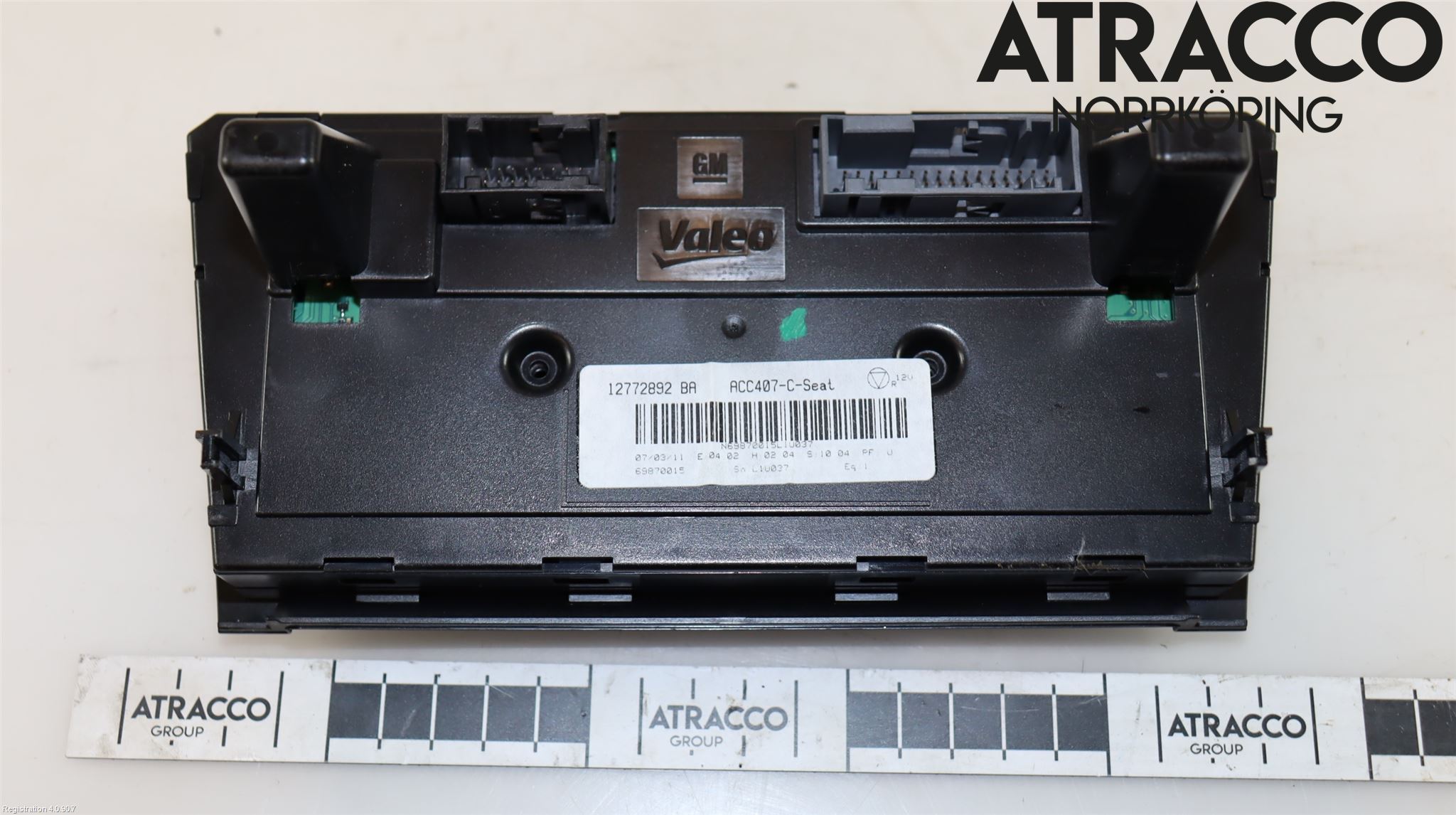 Saab 9-3 VER2/VER3 08-15 Varmeapparat Panel(Regulering)