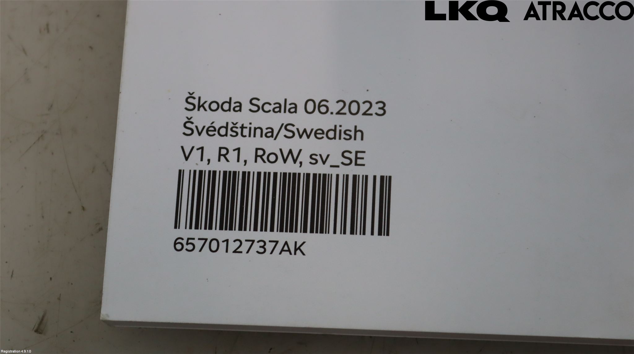 Skoda SCALA 19- Instruksjonsbok