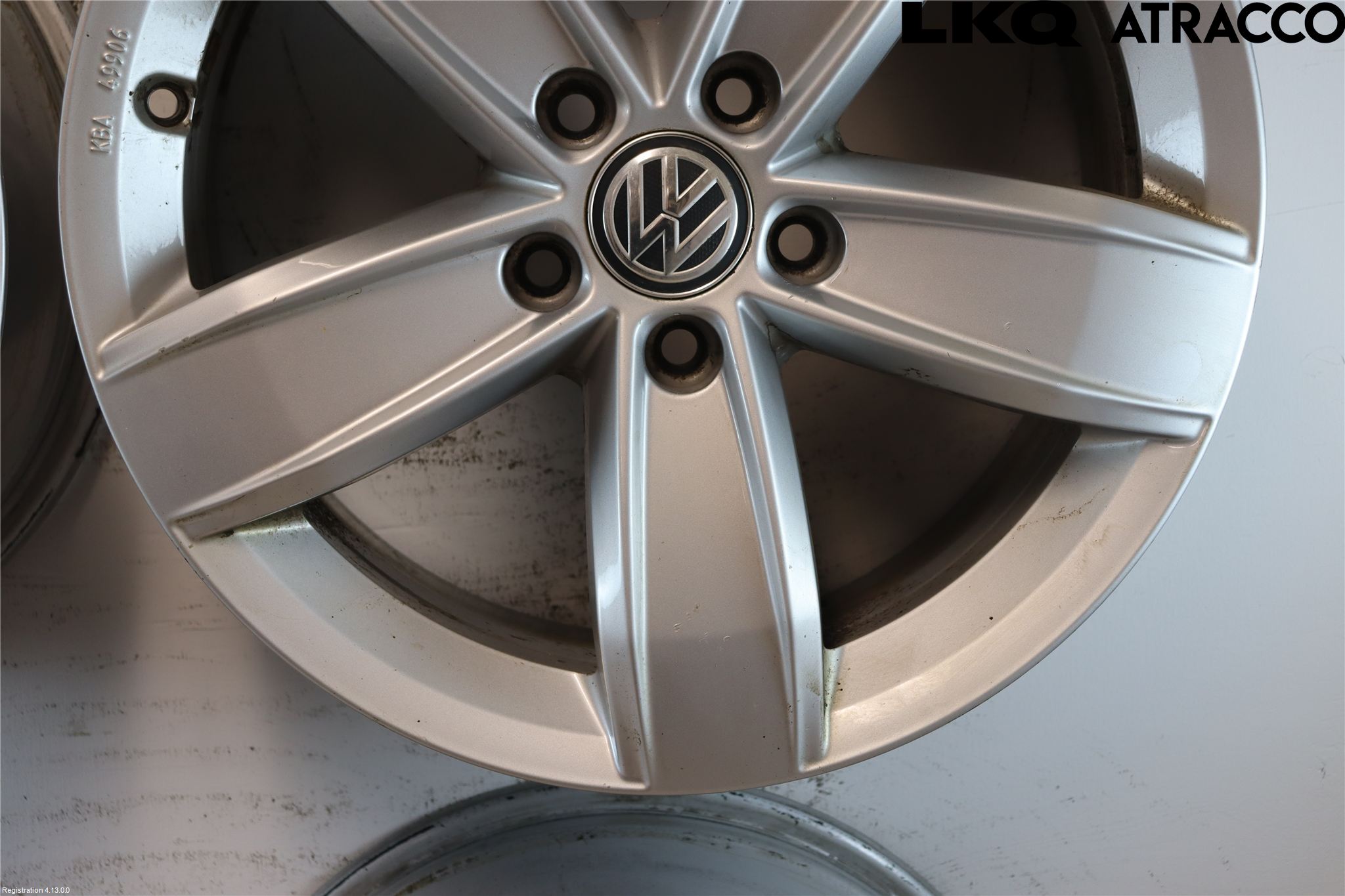 Volkswagen VW TIGUAN 16-24 Felg Aluminium Sett 4Stk