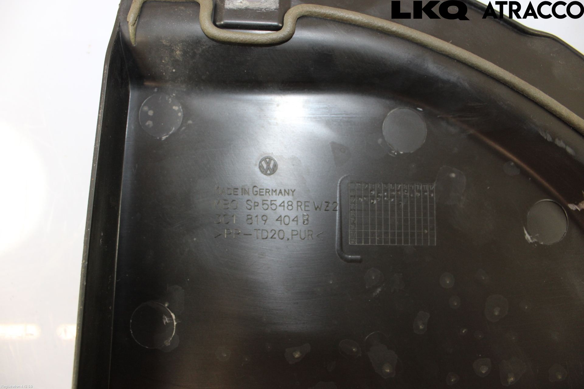 Volkswagen VW PASSAT 11-14 Visker Deksel-Grill-Under Frr
