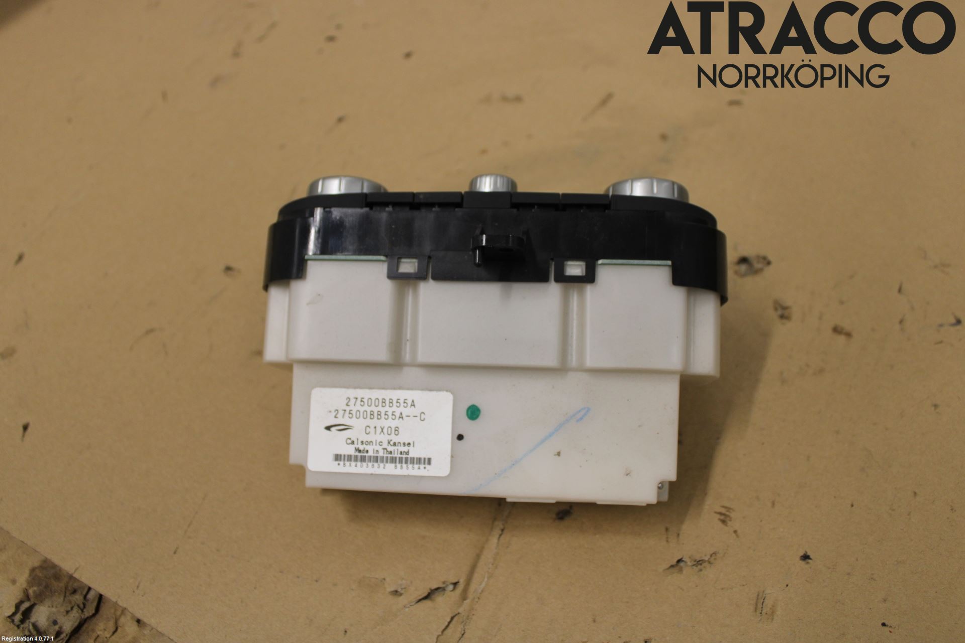 Nissan QASHQAI+2  10-14 Varmeapparat Panel(Regulering)