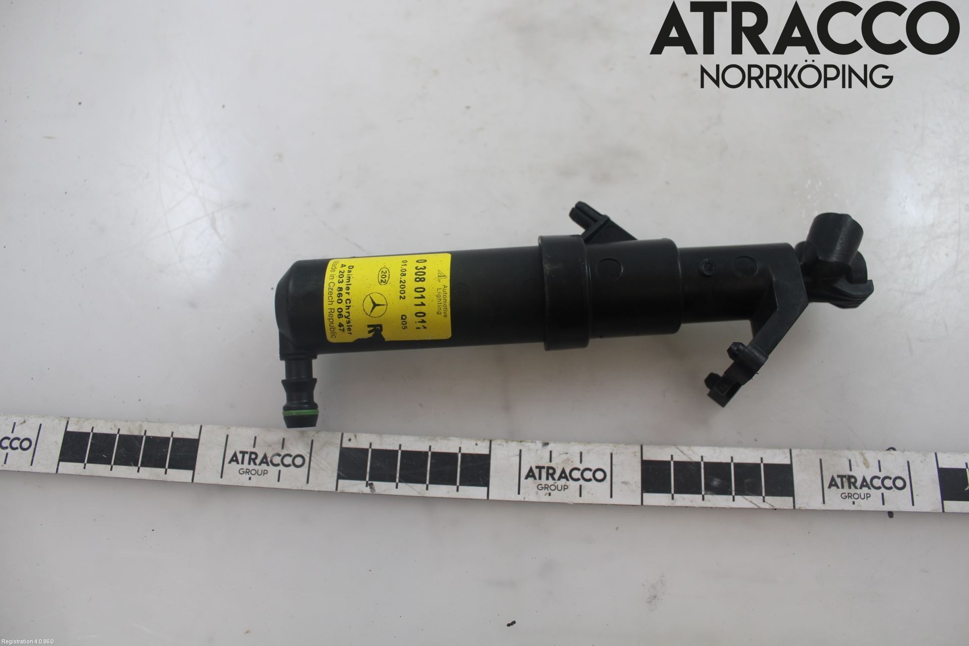 Mercedes-Benz MB C (203) 00-07 Spylerdyse Frontlykter