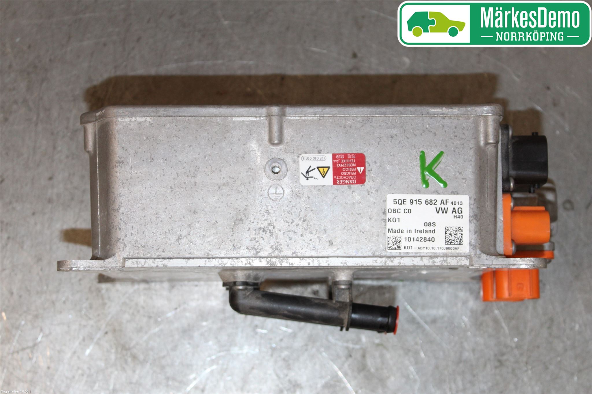 Volkswagen VW PASSAT 15-19 Batterilader Hybrid