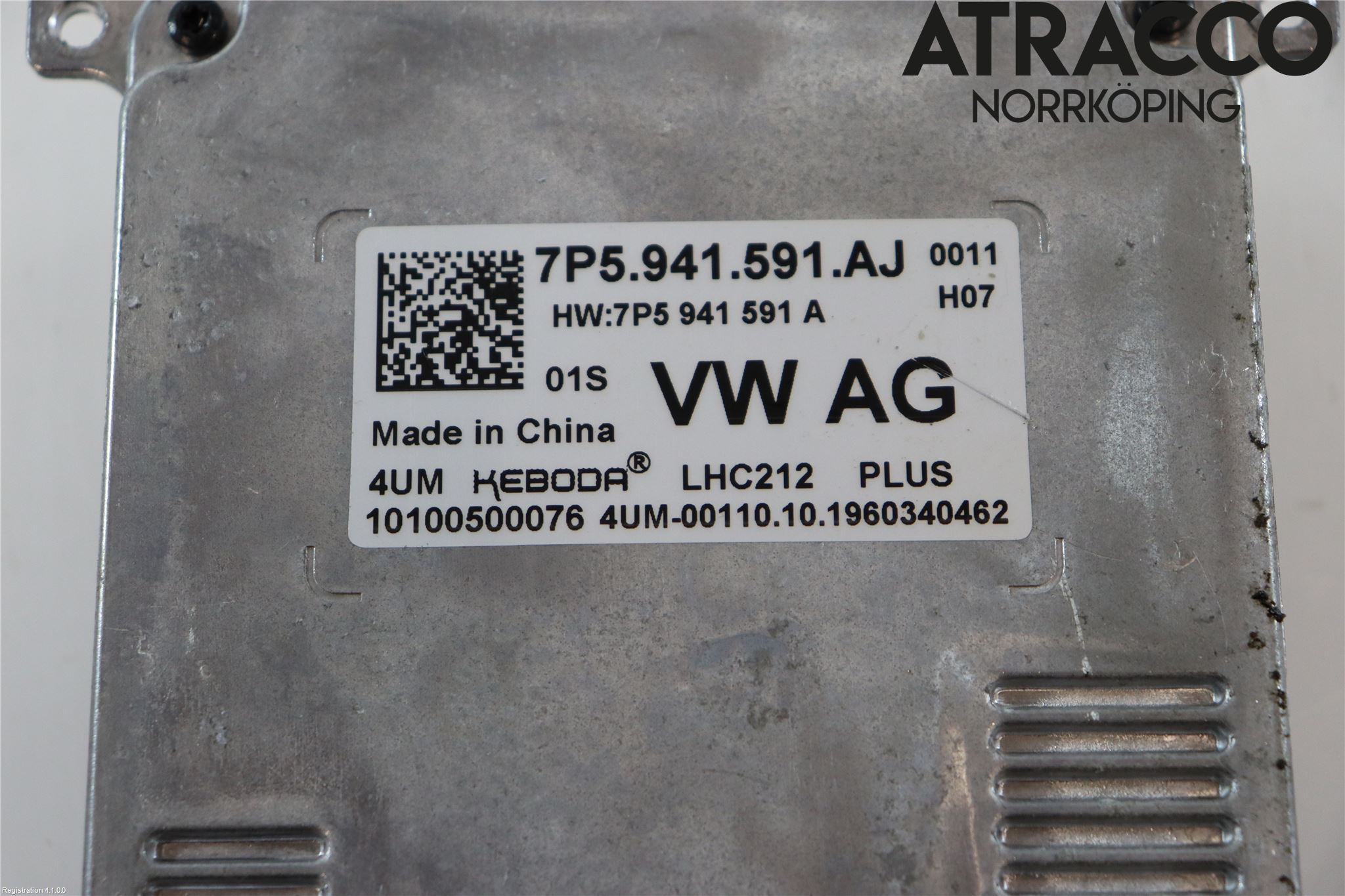 Volkswagen VW GOLF / E-GOLF VII 13-20 Styreenhet Xenon