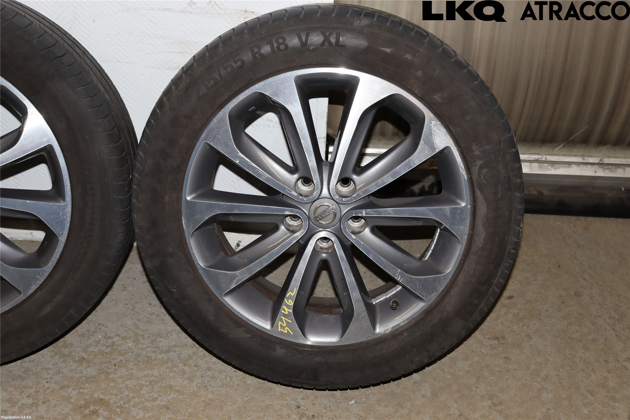 Nissan QASHQAI 10-14 Dekk Sommer På Alu Felg 4Stk